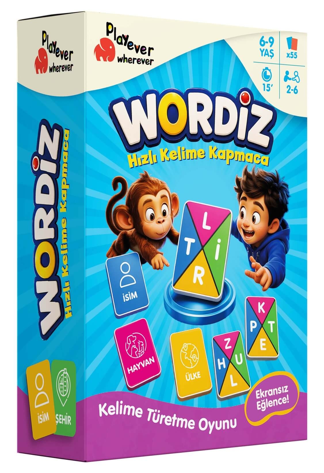 Wordiz Hızlı Kelime Kapmaca Ve Hafıza Kart Oyunu