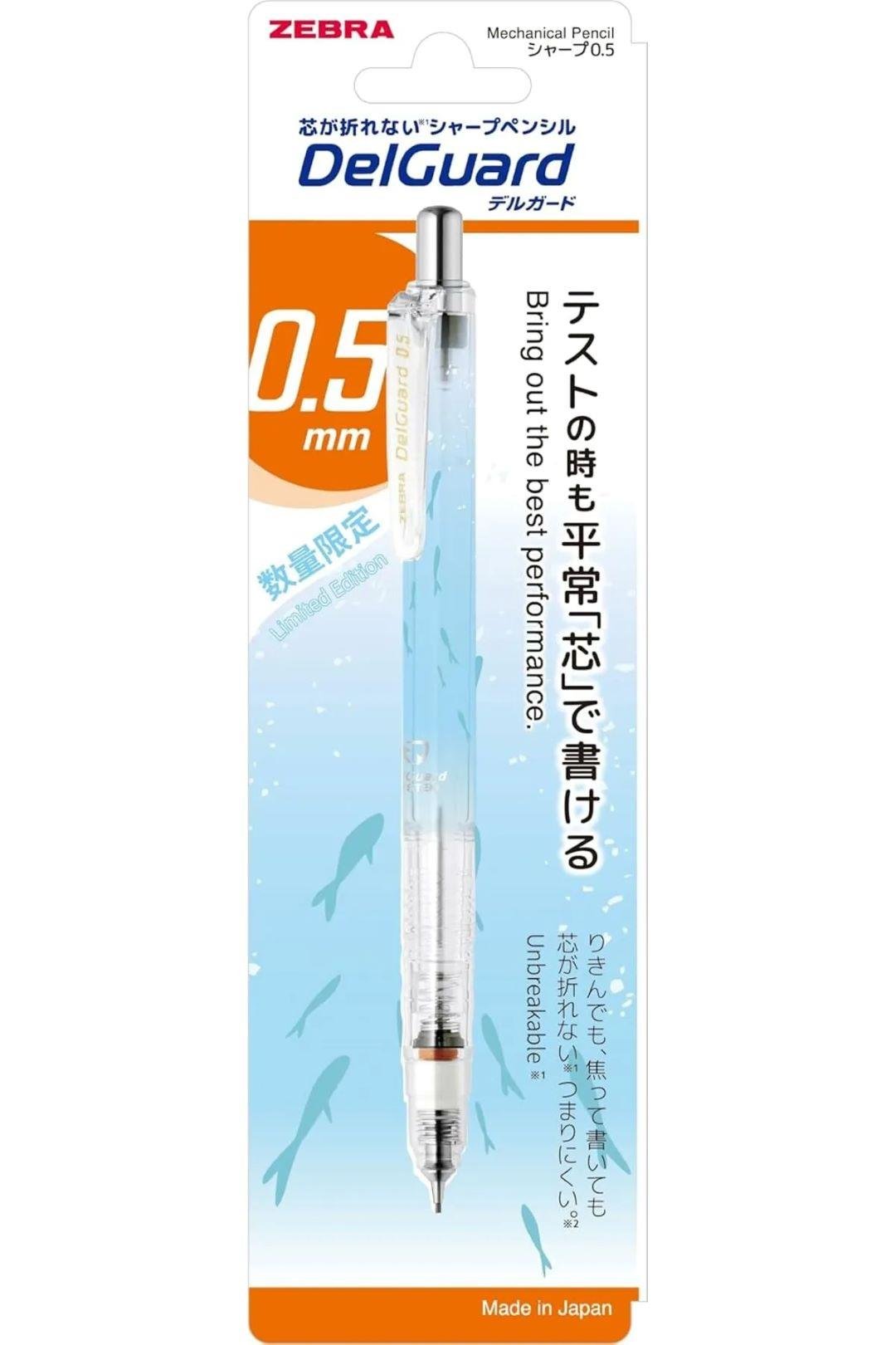 Zebra Delguard Suyasuya  V. Kalem 0.5Mm Mavi