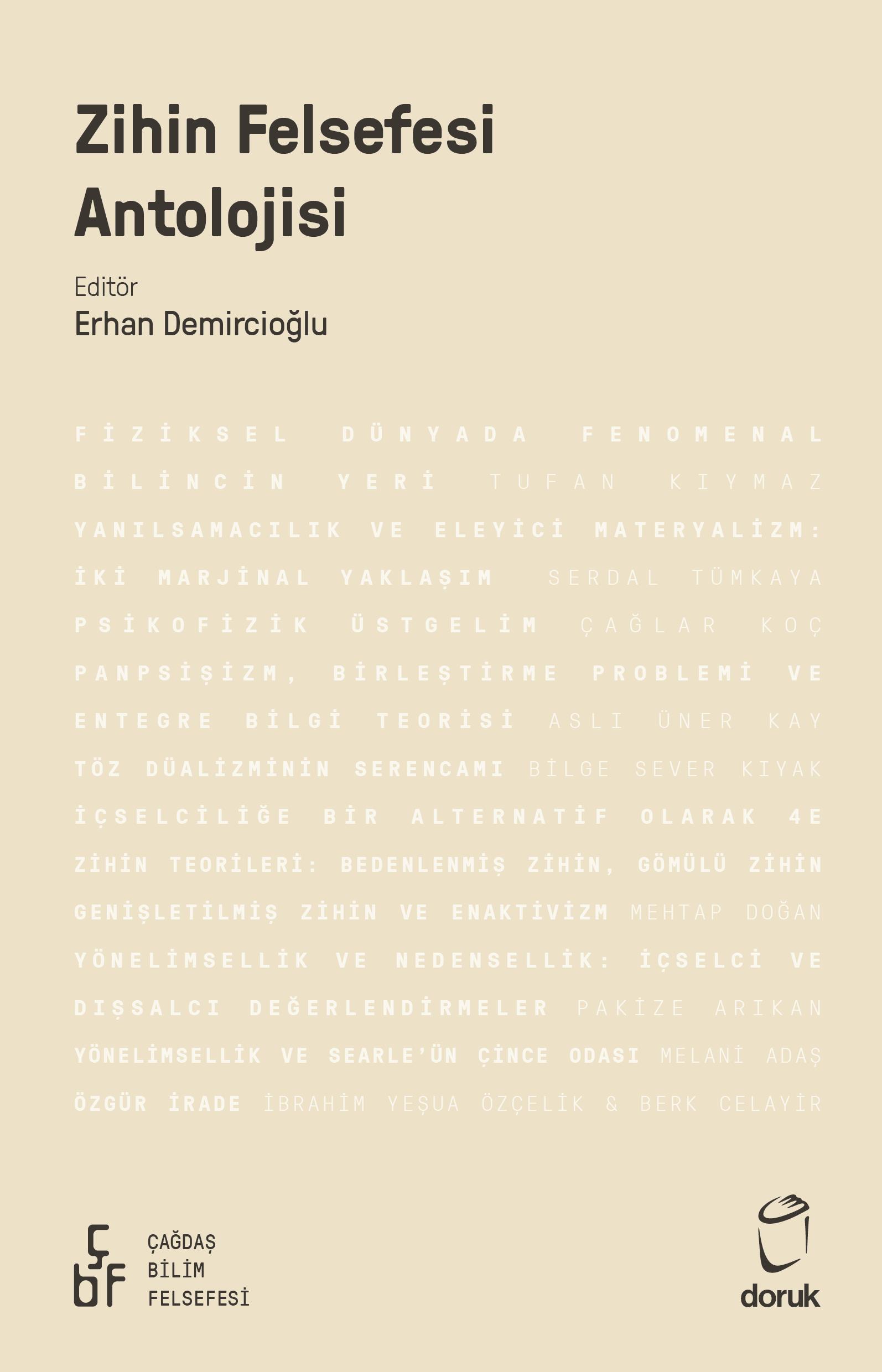 Zihin Felsefesi Antolojisi