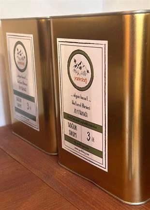 Soğuk Sıkım Naturel Birinci Zeytinyağı 3lt