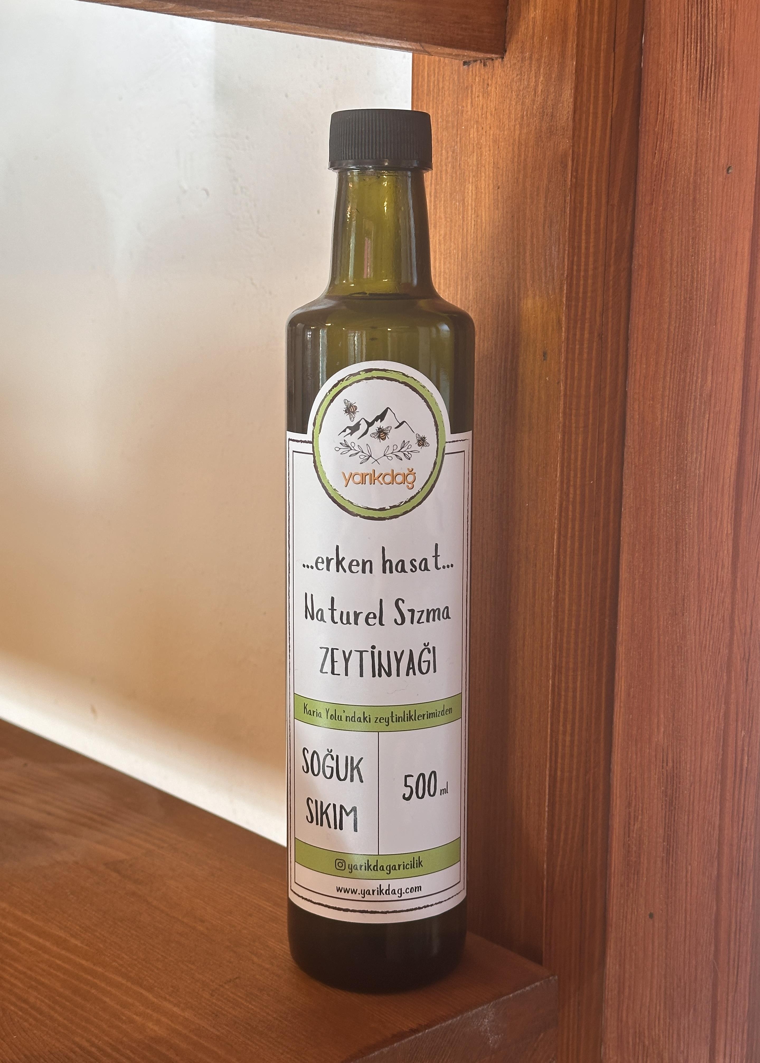 Erken Hasat Soğuk Sıkım Naturel Sızma Zeytinyağı 500ml