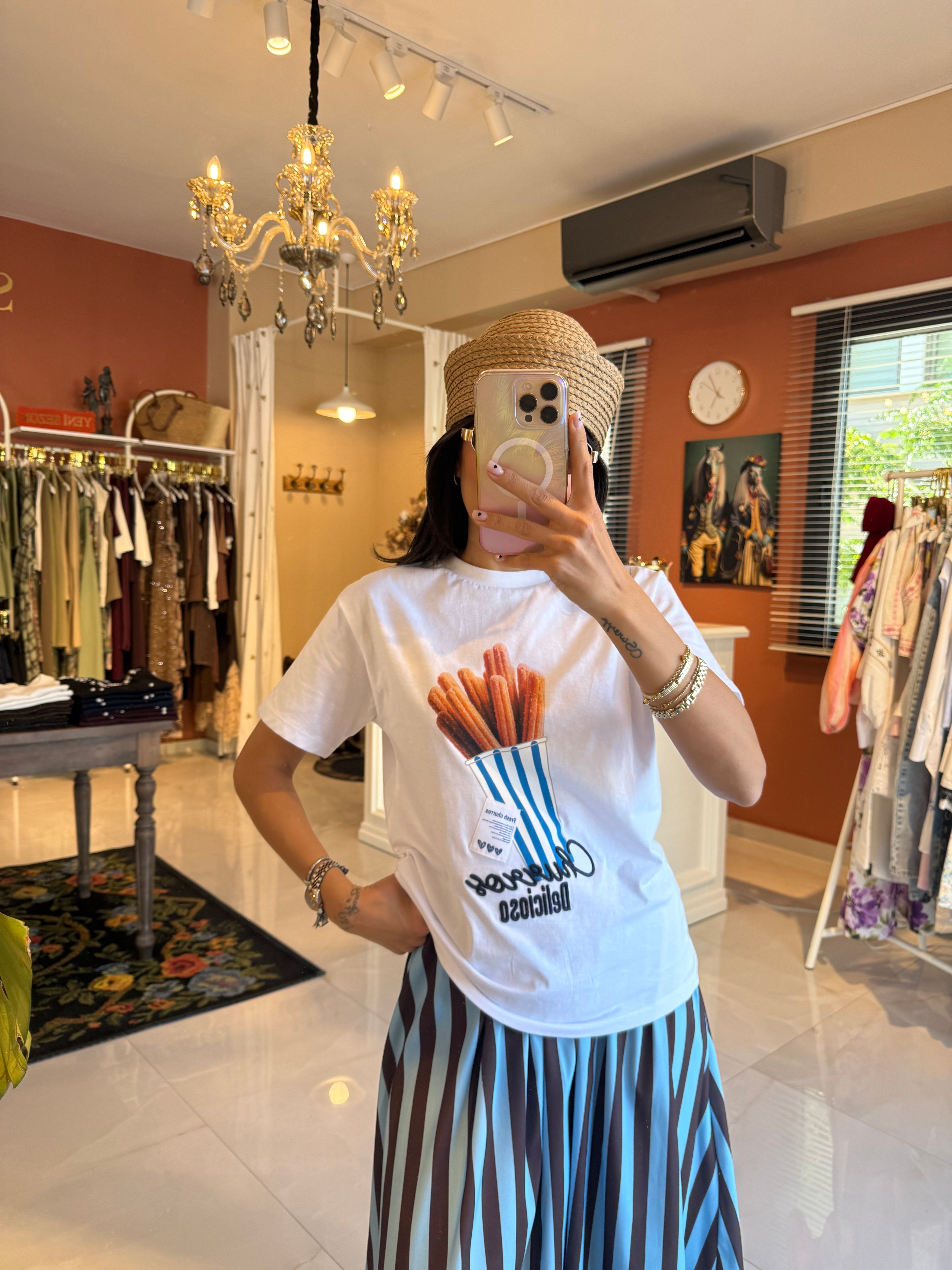 Churros Yazılı Tshirt 
