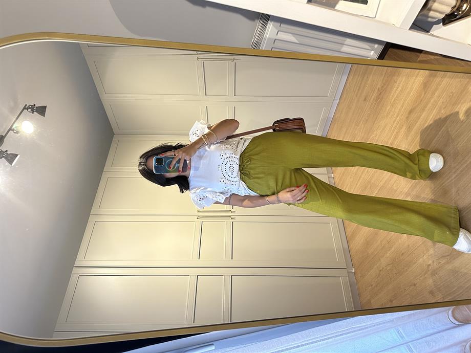 Patos Zeytin Yeşili Pantolon 