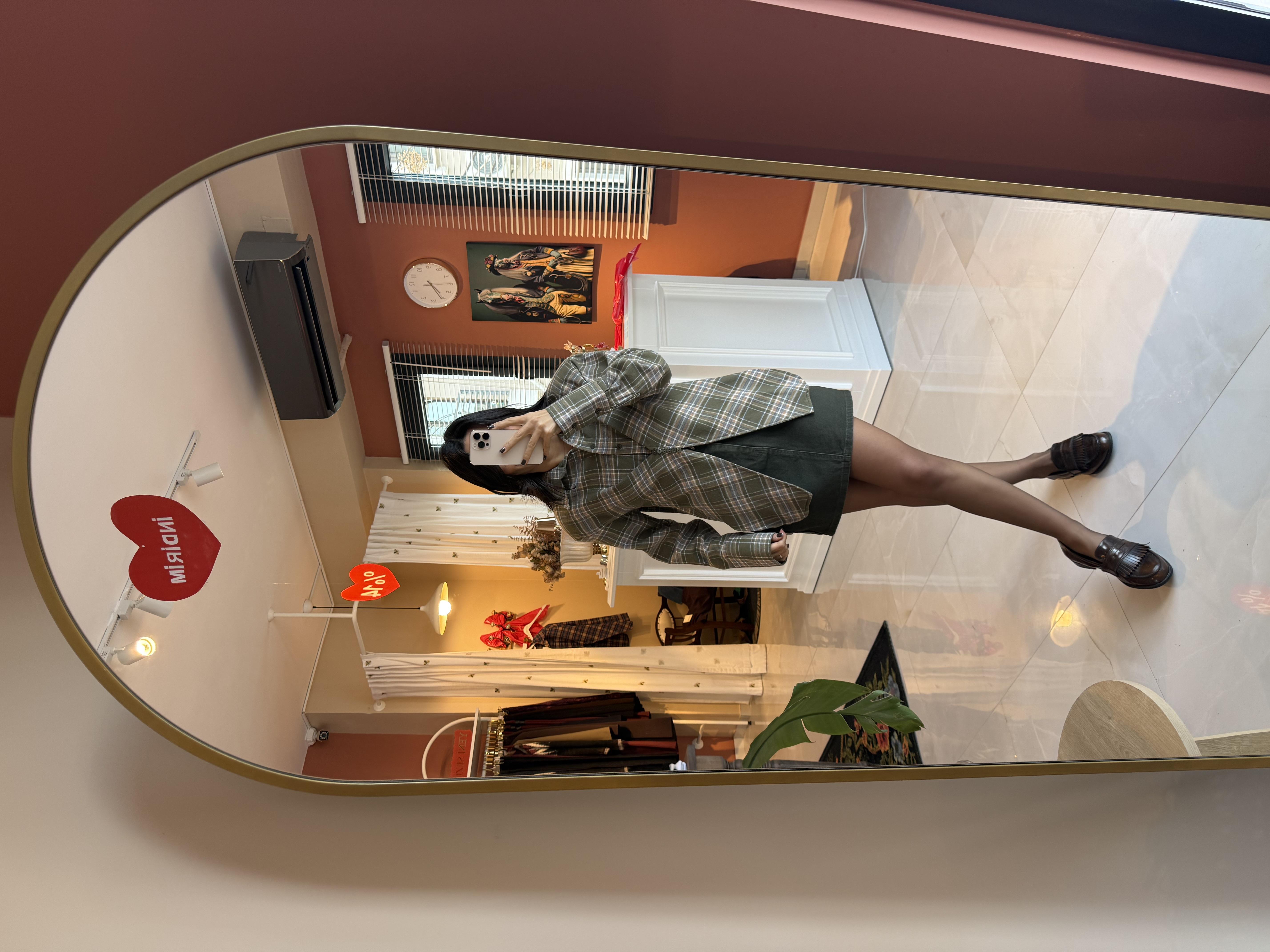 Yeşil Ekoseli Omuzları Vatkalı Oduncu Gömlek