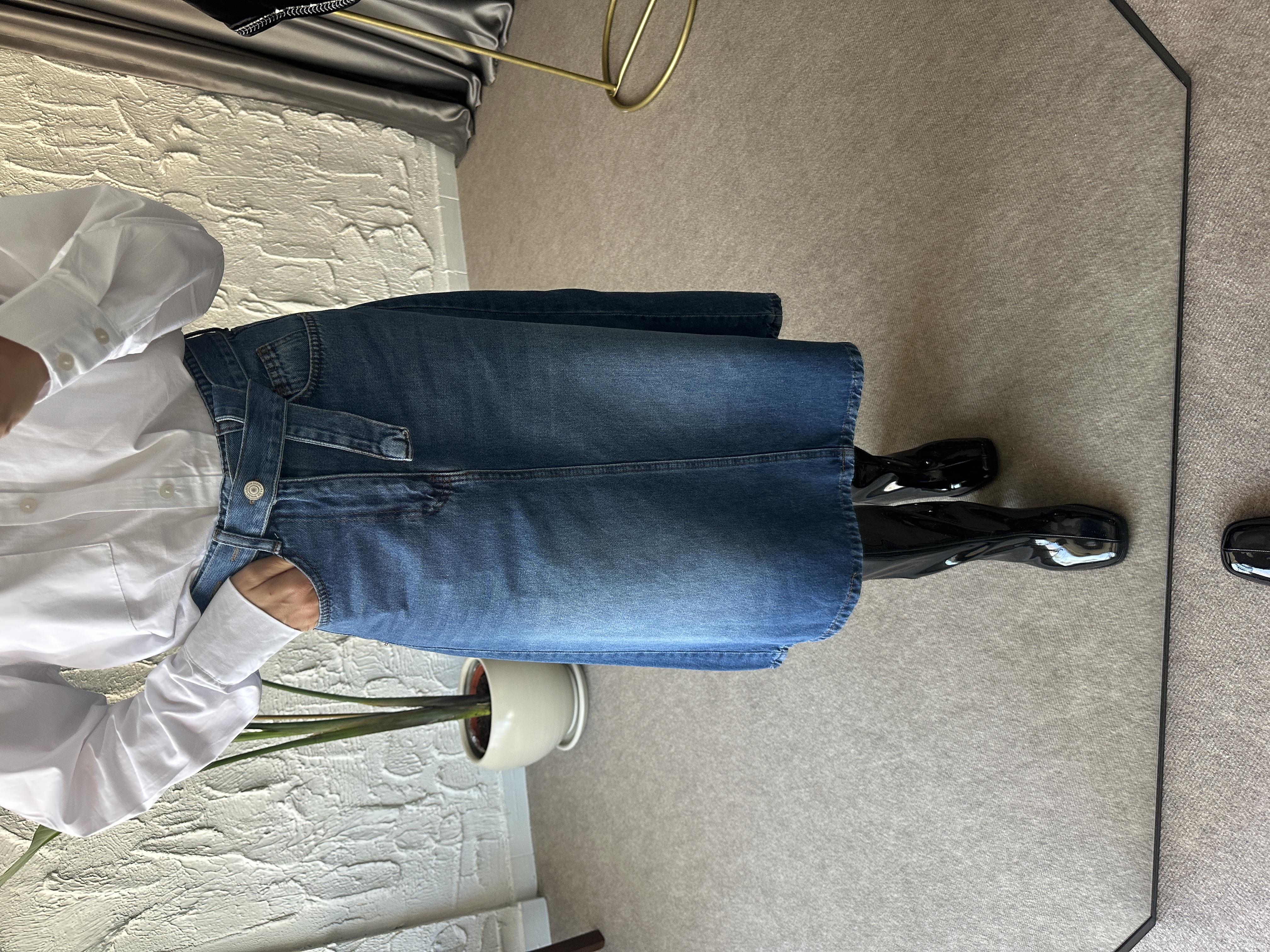 Zr Açık Mavi Denim Etek