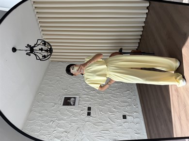 Pelerin Model Sarı Modal Takım