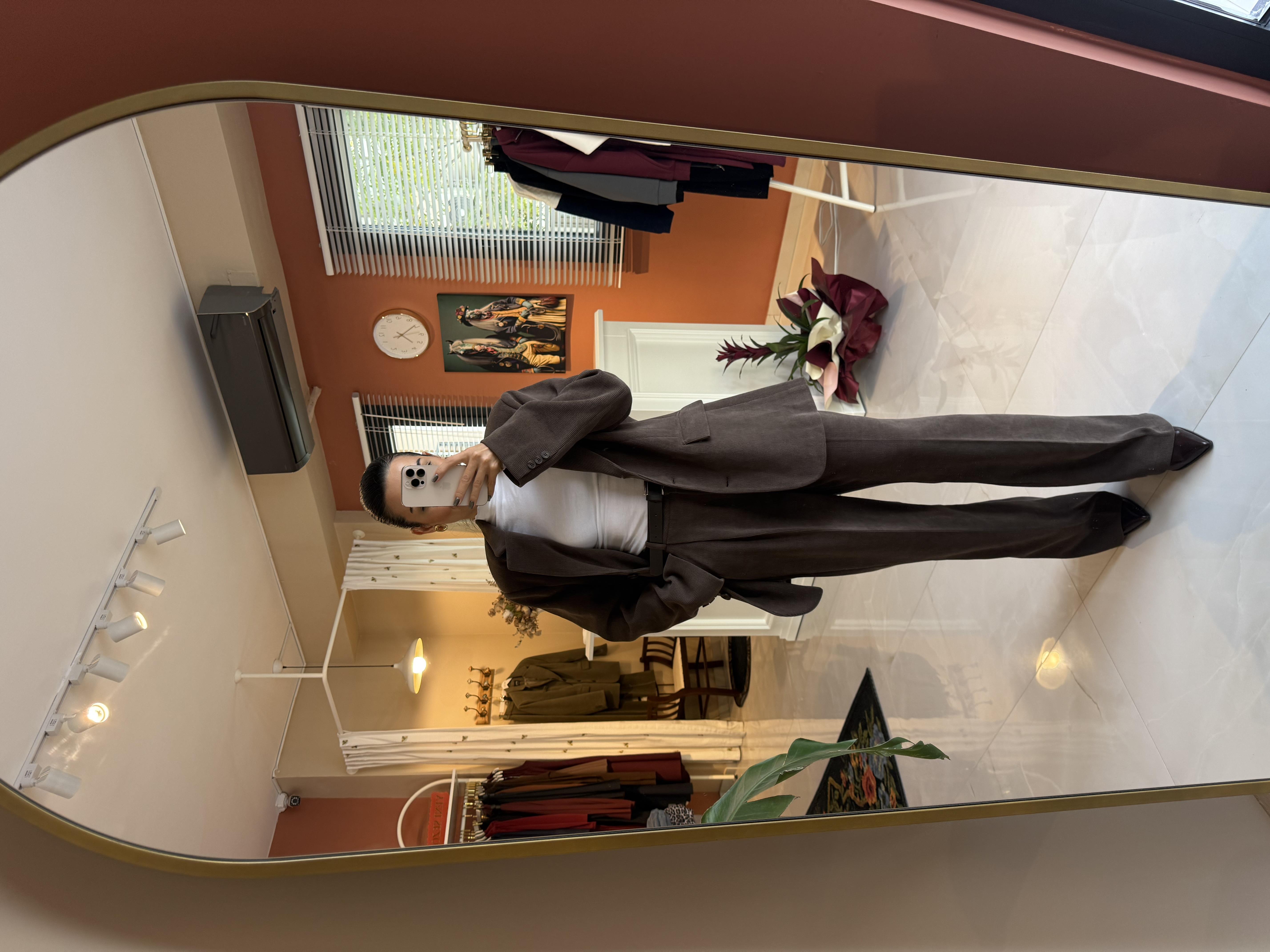 Arden Kadife Kahve Premium Takım 