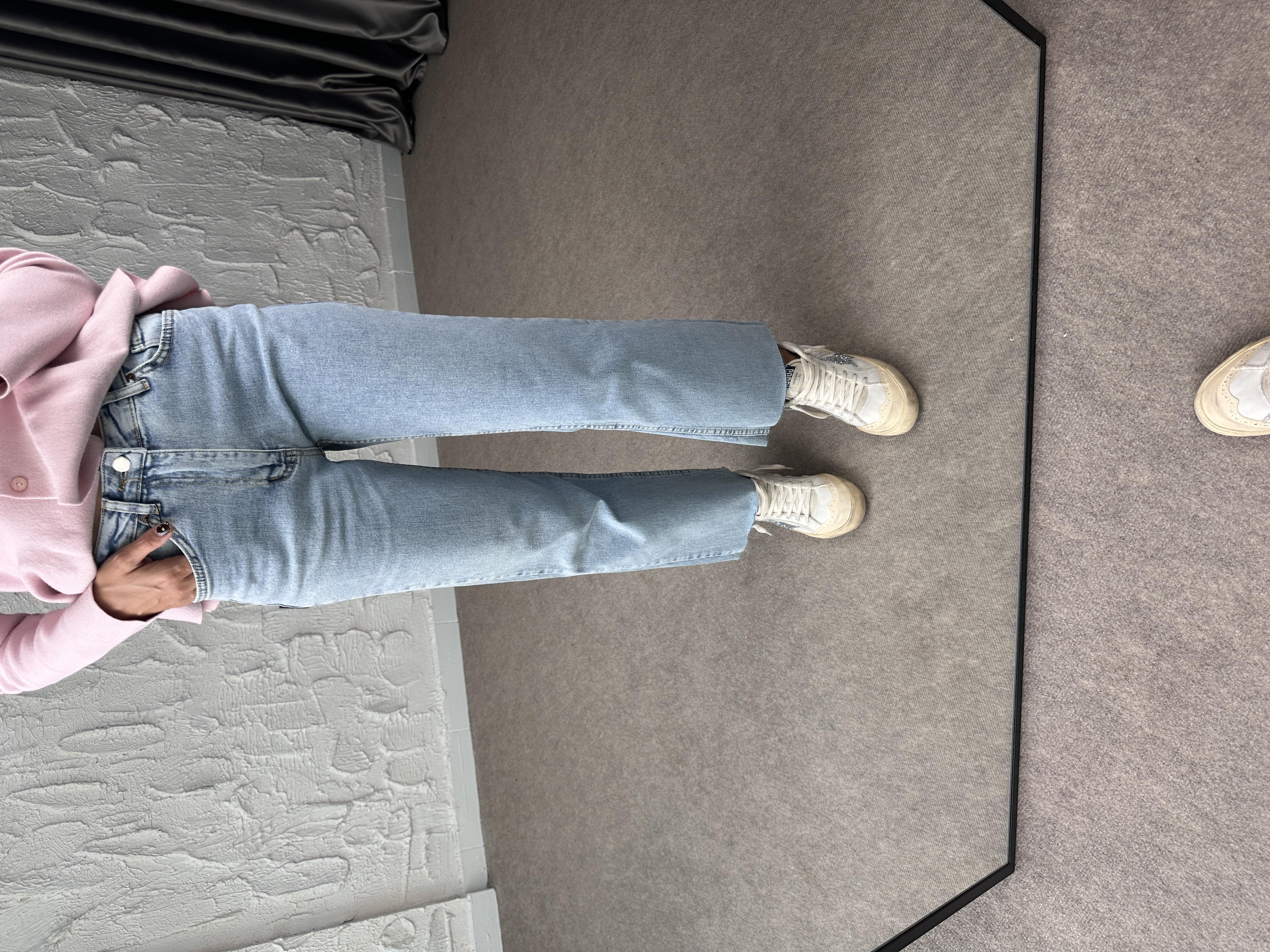 Buz Mavisi Flare Jean Pantolon · 3