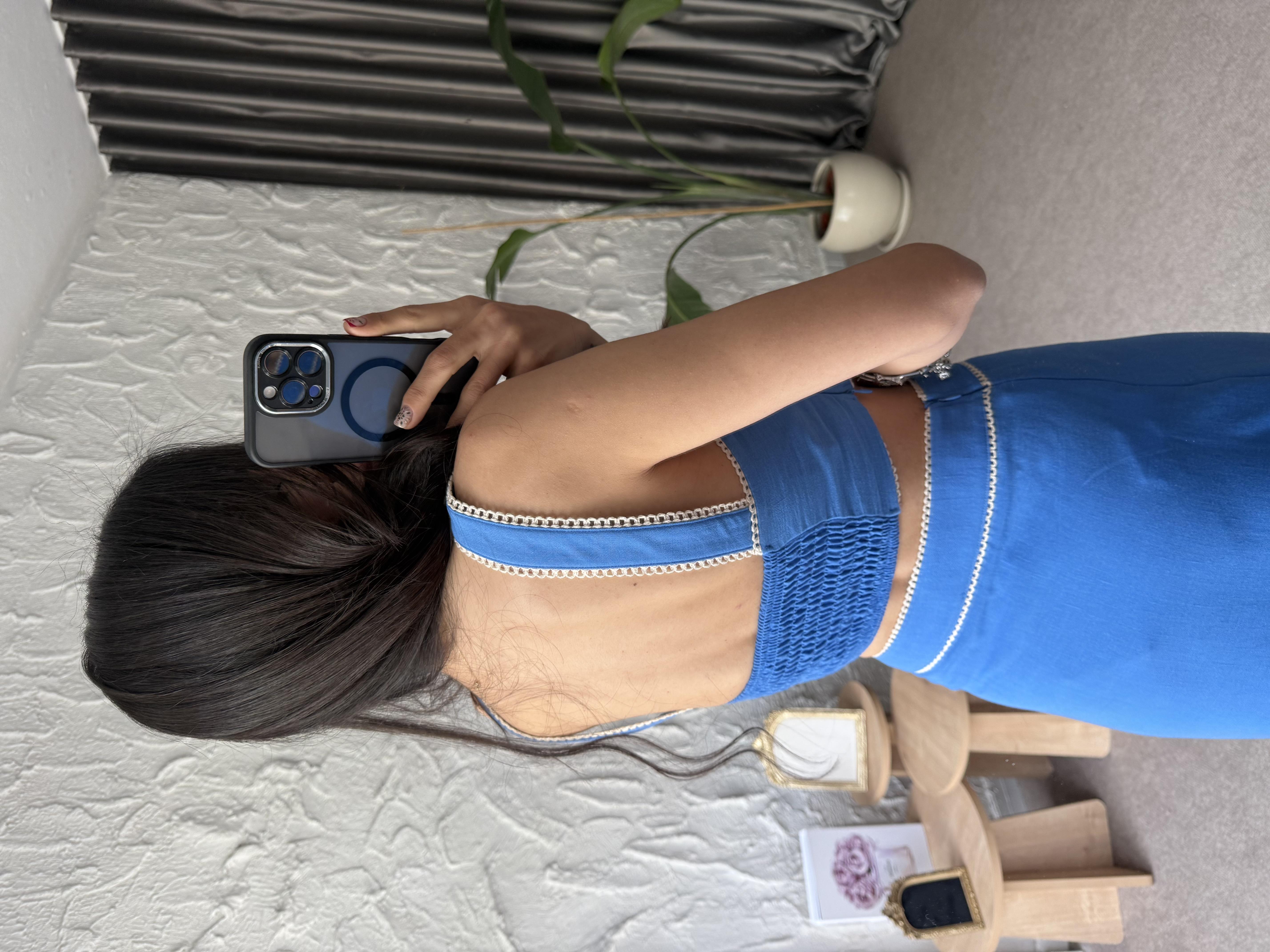 Cynthia Nakış İşlemeli Bluz Etek · 5