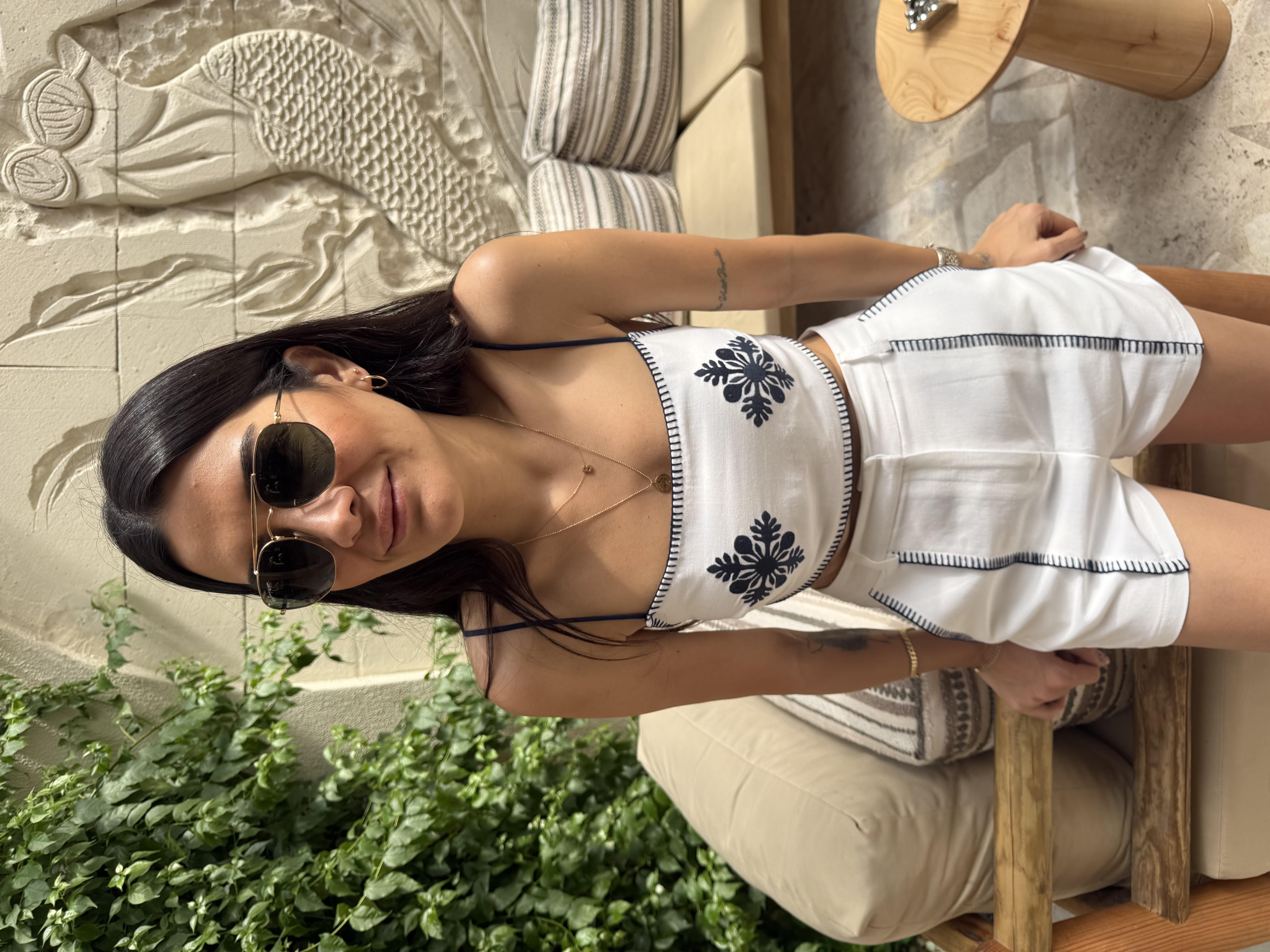 Harmoni Nakış Detaylı Bluz Şort · 4