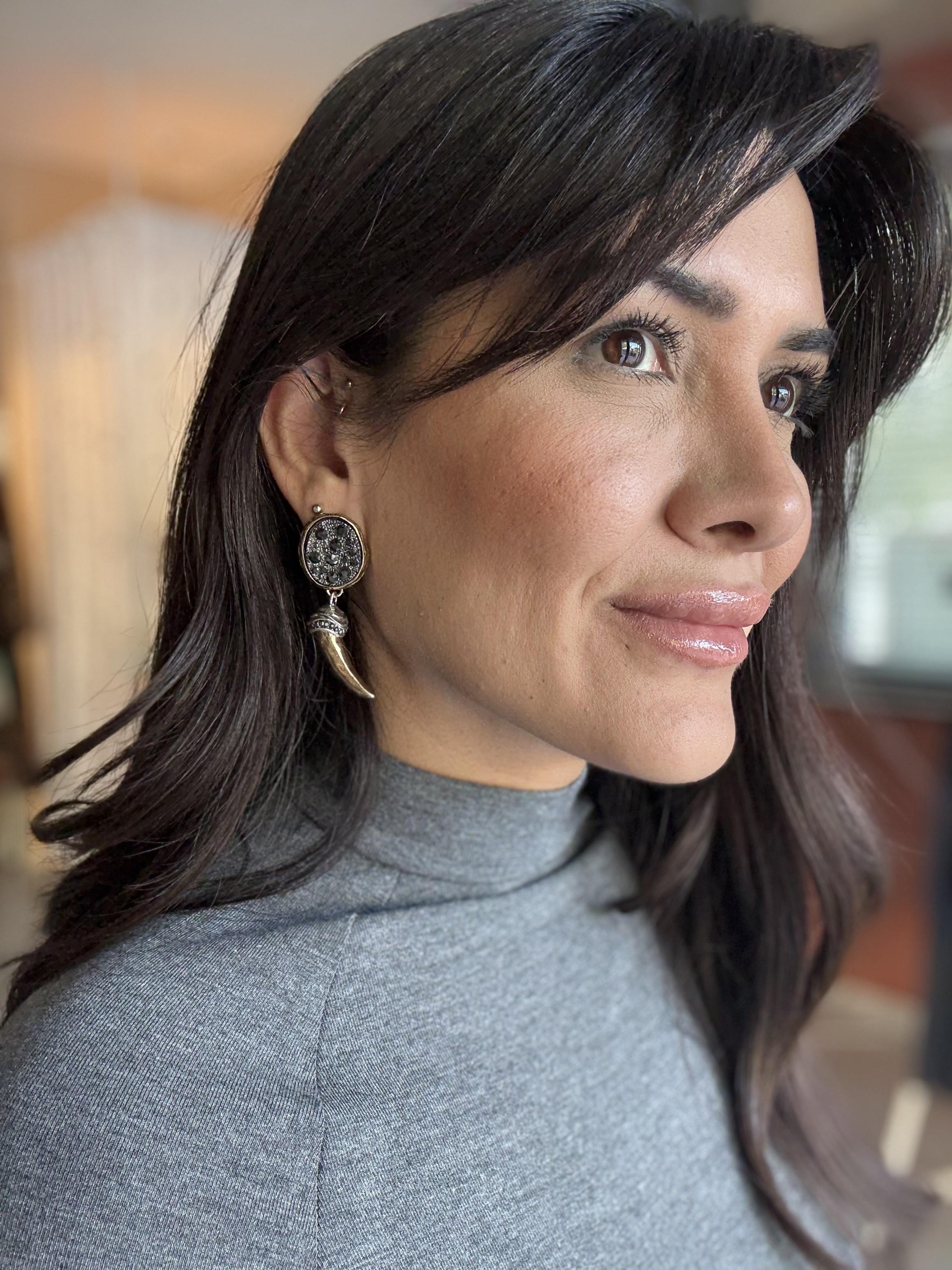 Marka Model Taşlı Bohem Küpe