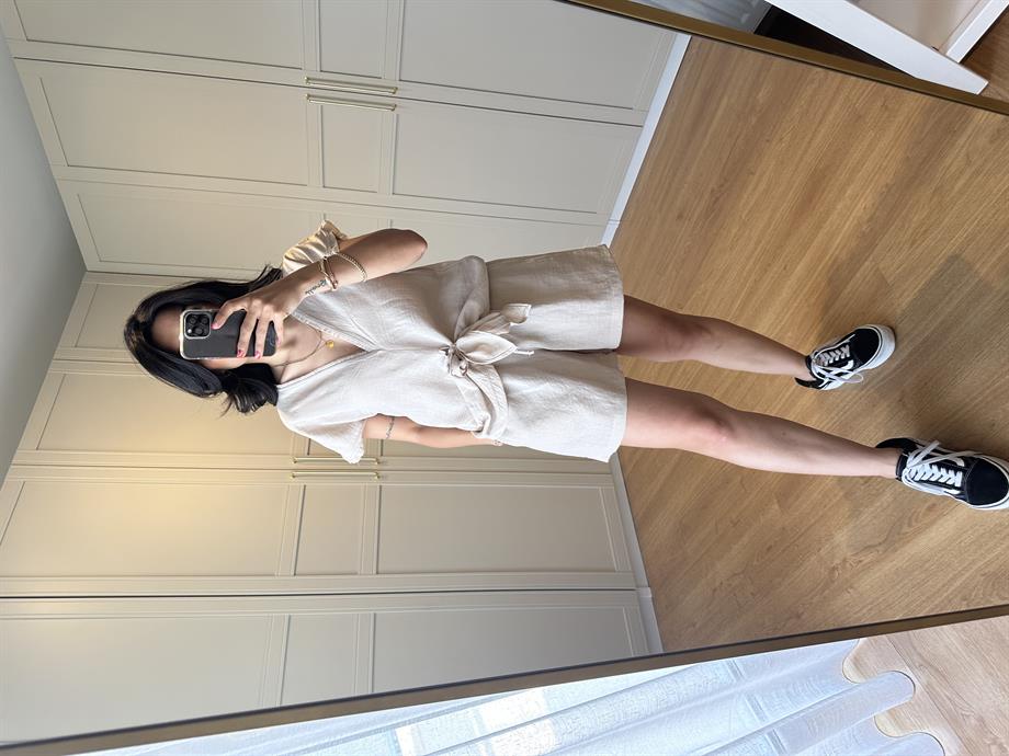 Massi Taş Önü Düğümlü Alt Üst Takım