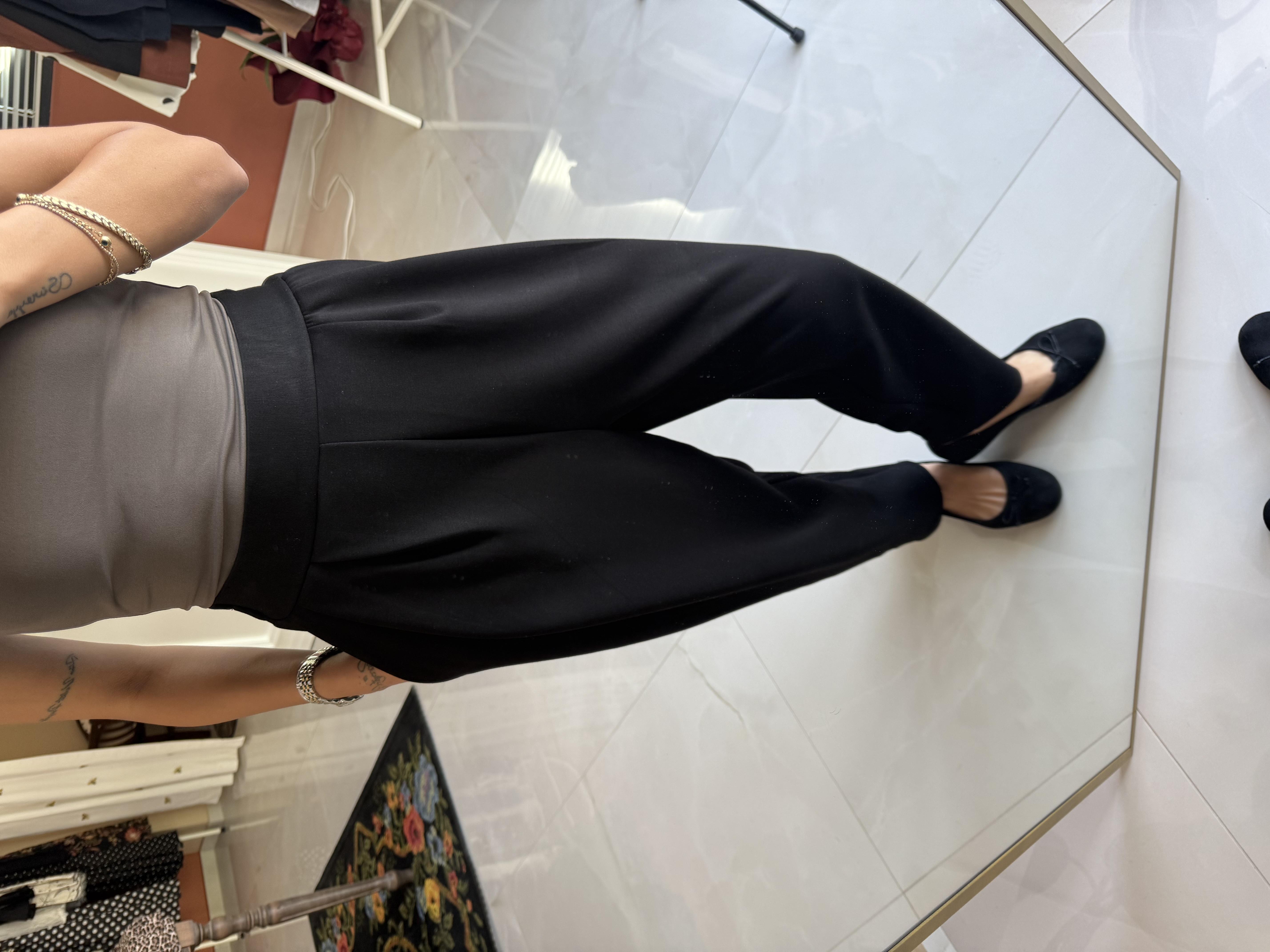Siyah Modal Şalvar Pantolon · 4