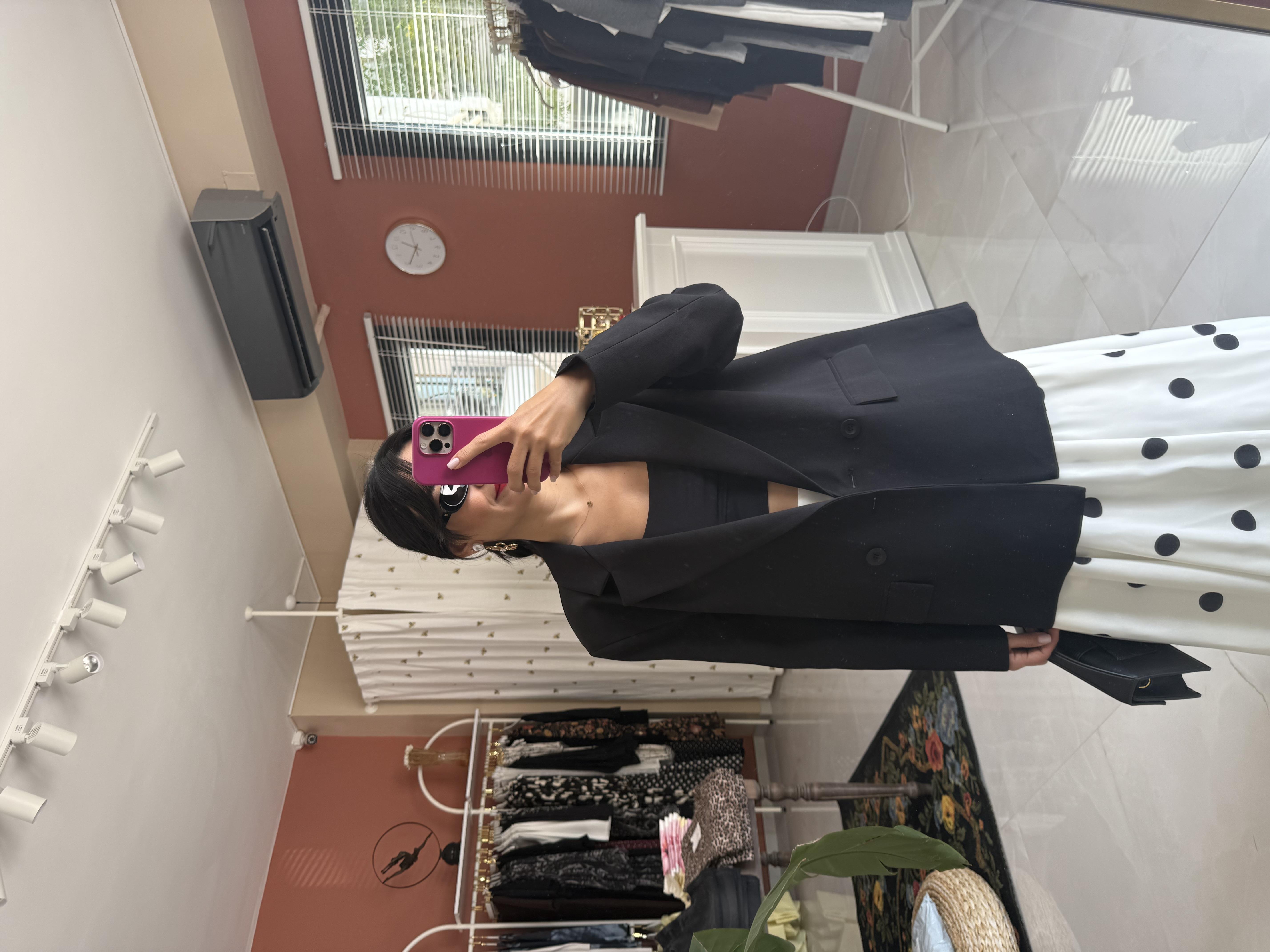 Tek Düğmeli Blazer Ceket