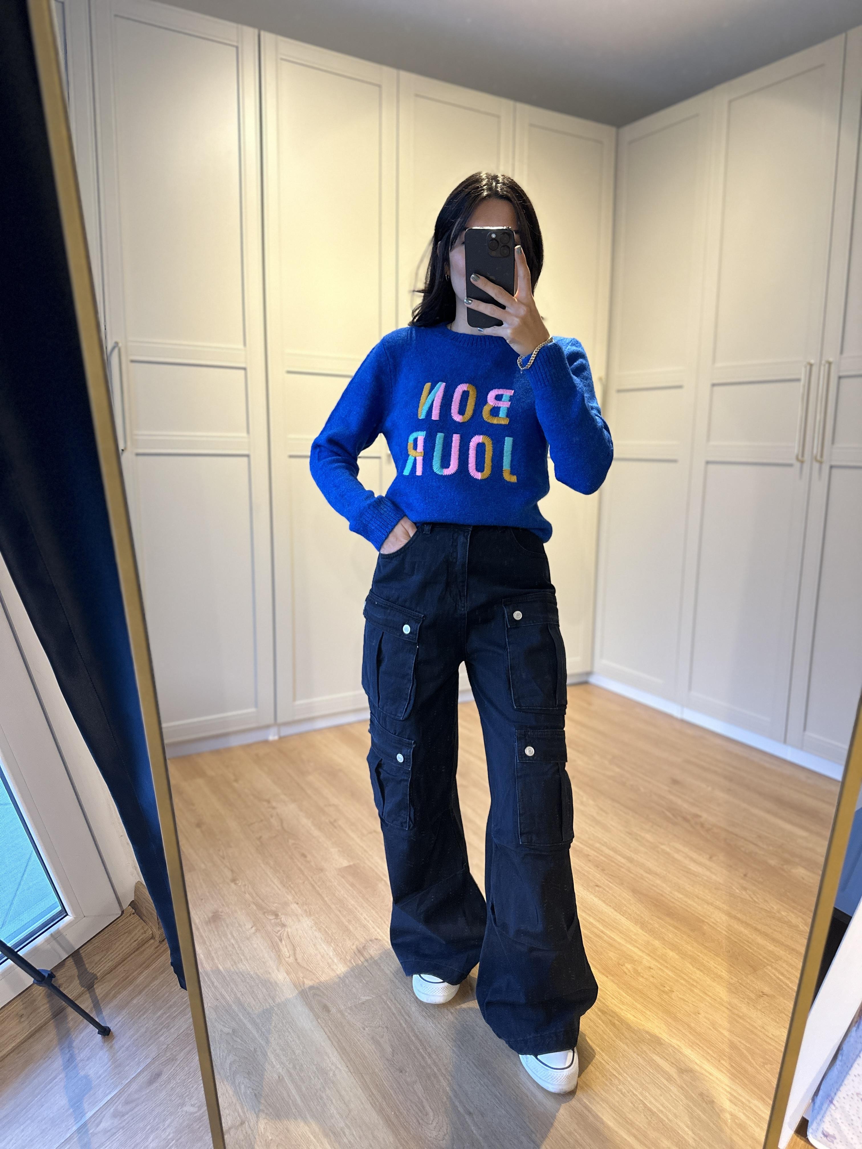 ZR Model Kargo Jean Pantolon