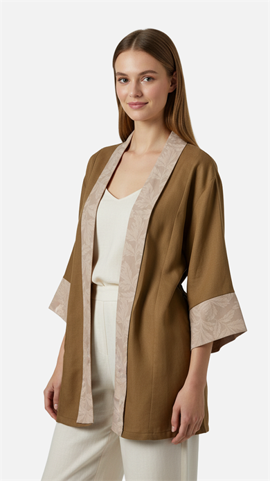 Haki Keten Kimono