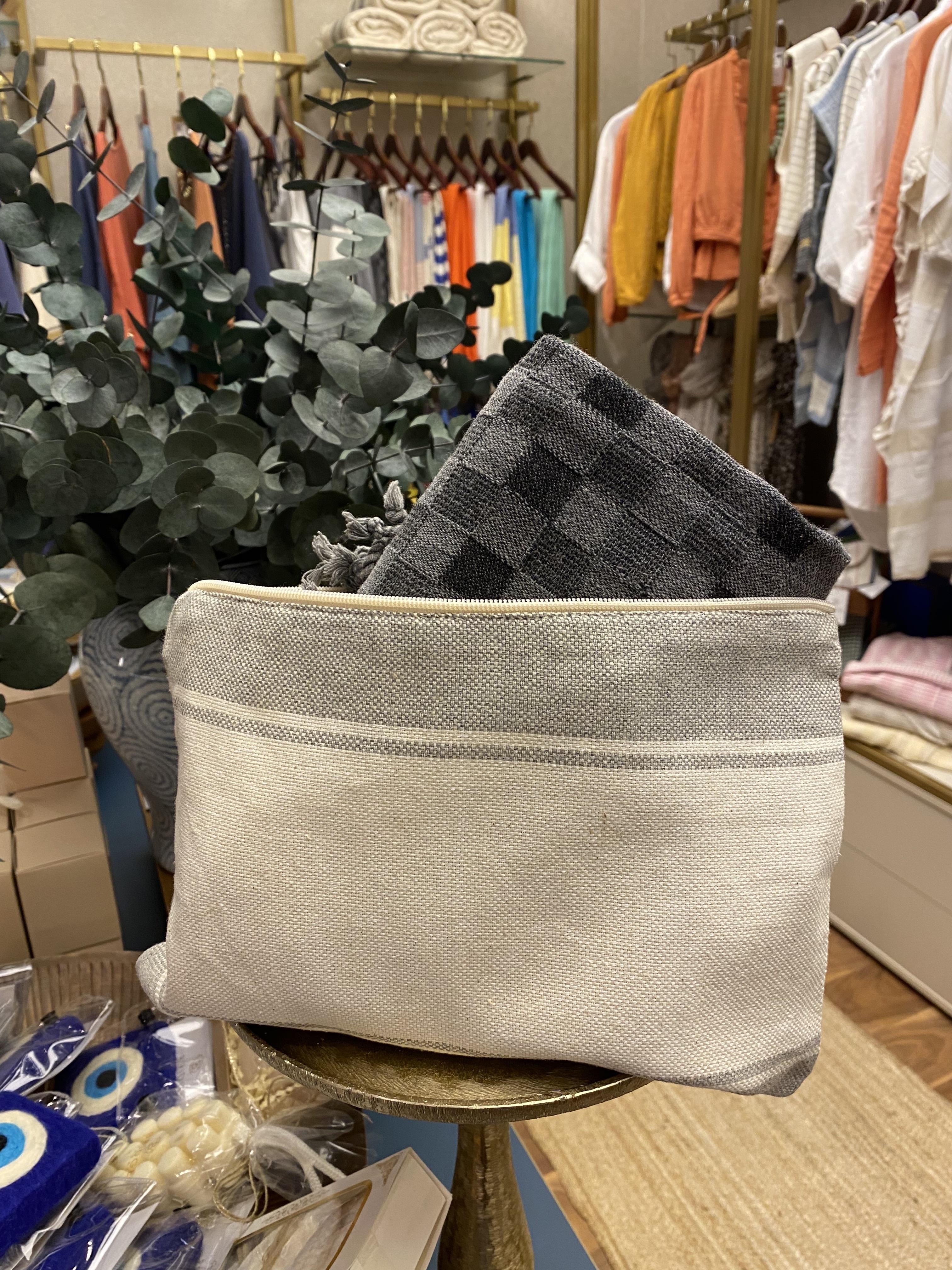 Çantada Spa Hediye Seti Gri