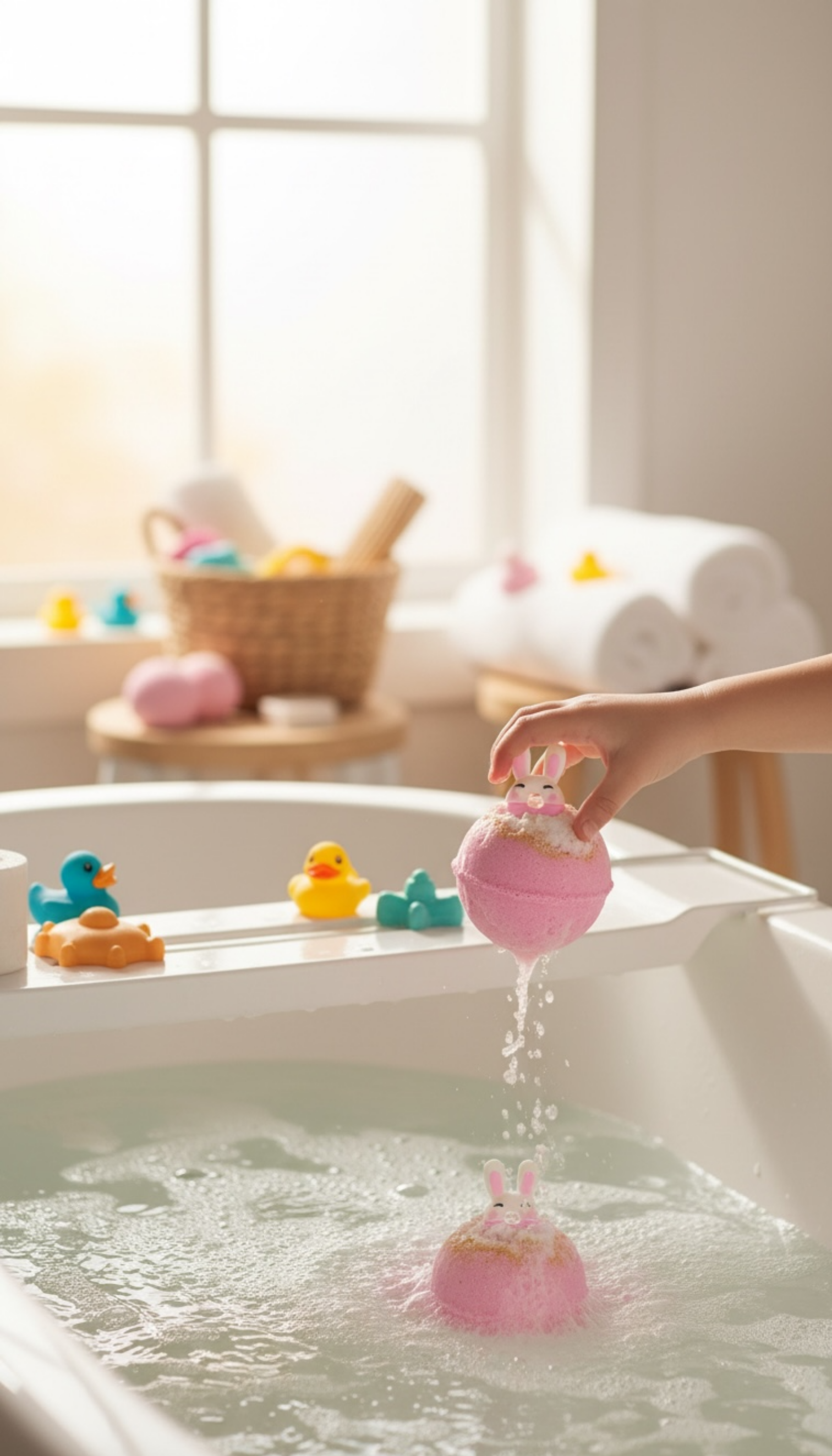 Cupcake Çocuk Banyo Topu