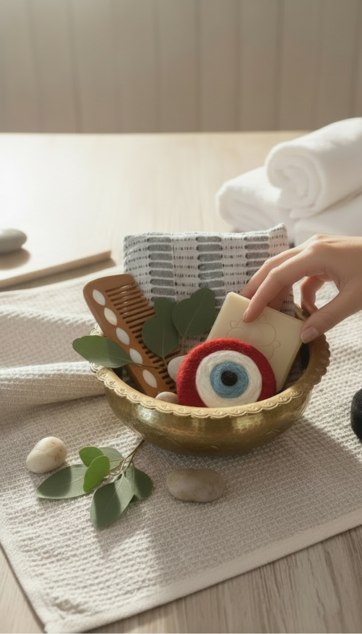 Hamam Tasında Hediye Seti 