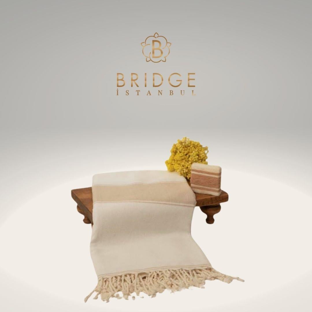 Peshtemal Soap Set Beige