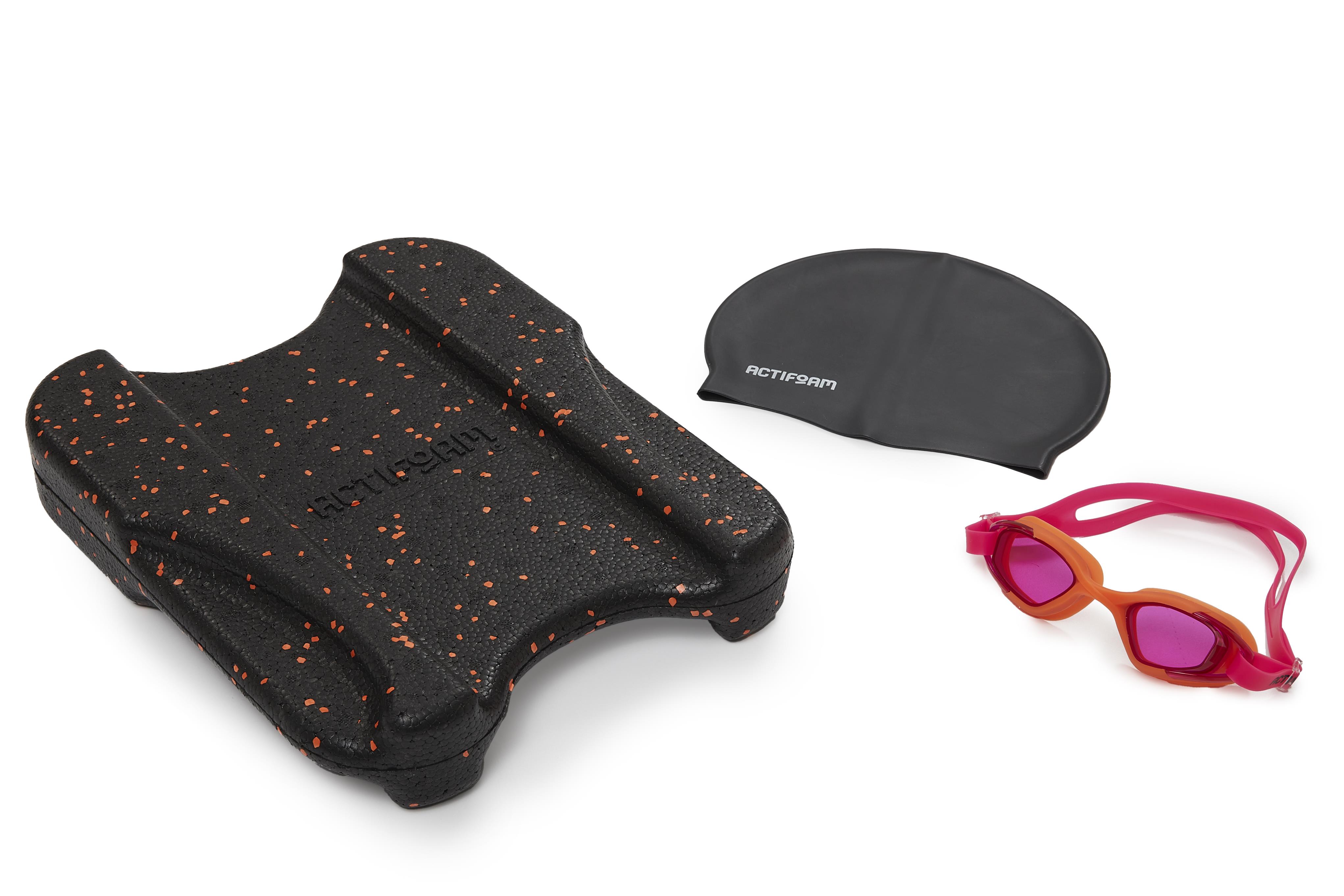 Actifoam 3'lü Yüzme Seti (Pullkick+Havuz Bonesi+Yüzücü Gözlüğü)