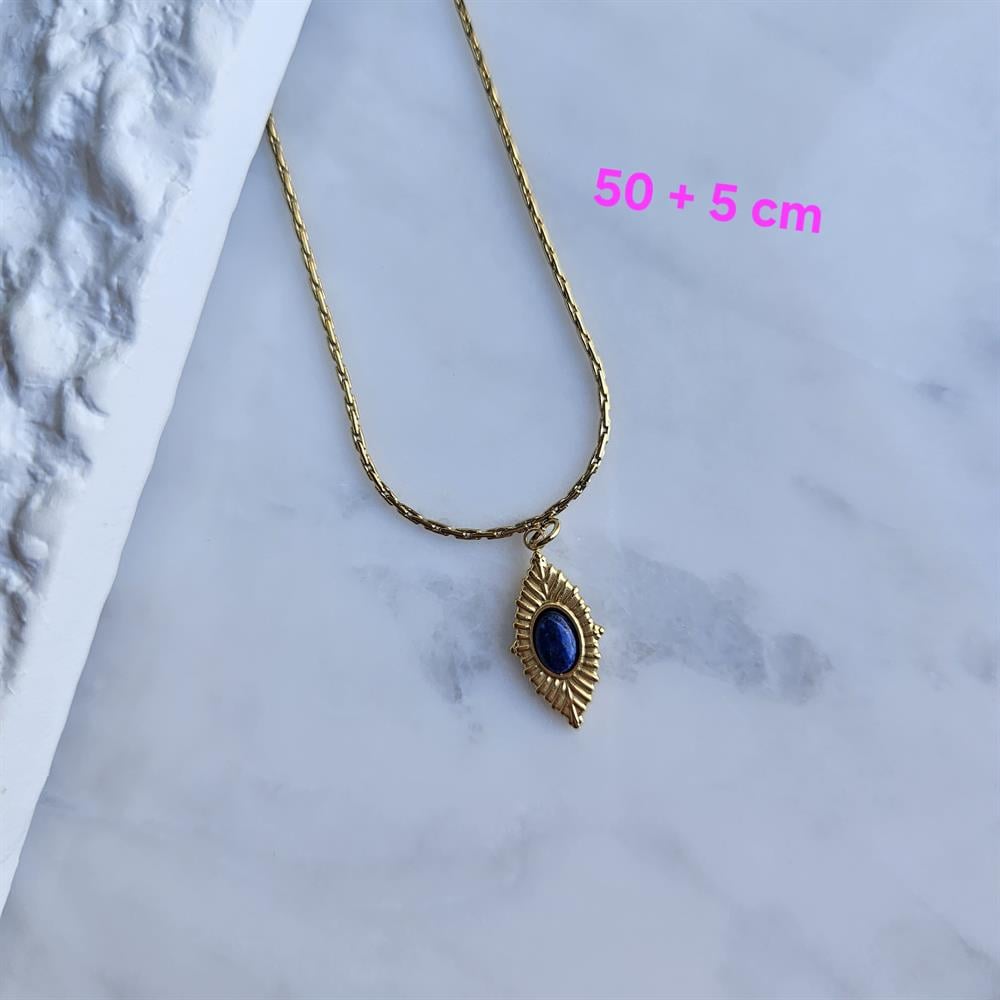 Çelik Kolye 55 CM ZİNCİR