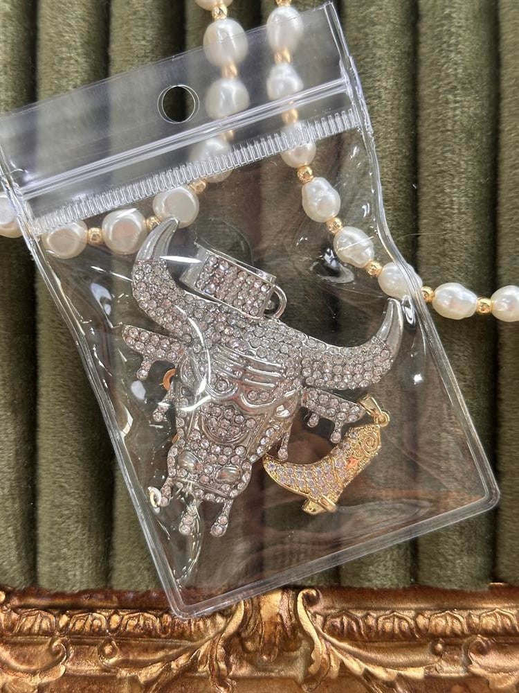 Çelik Kolye Ucu Charm(3'lü)