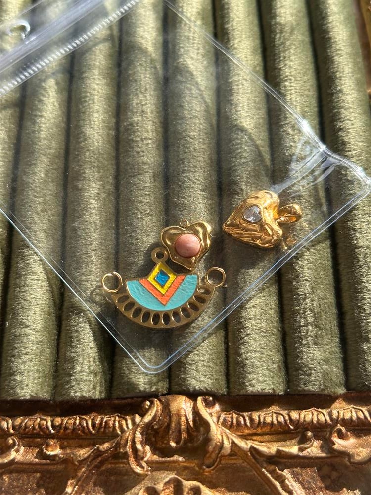 Çelik Kolye Ucu Charm(3'lü)