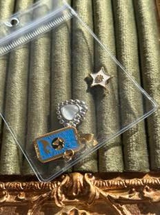 Çelik Kolye Ucu Charm(3'lü)