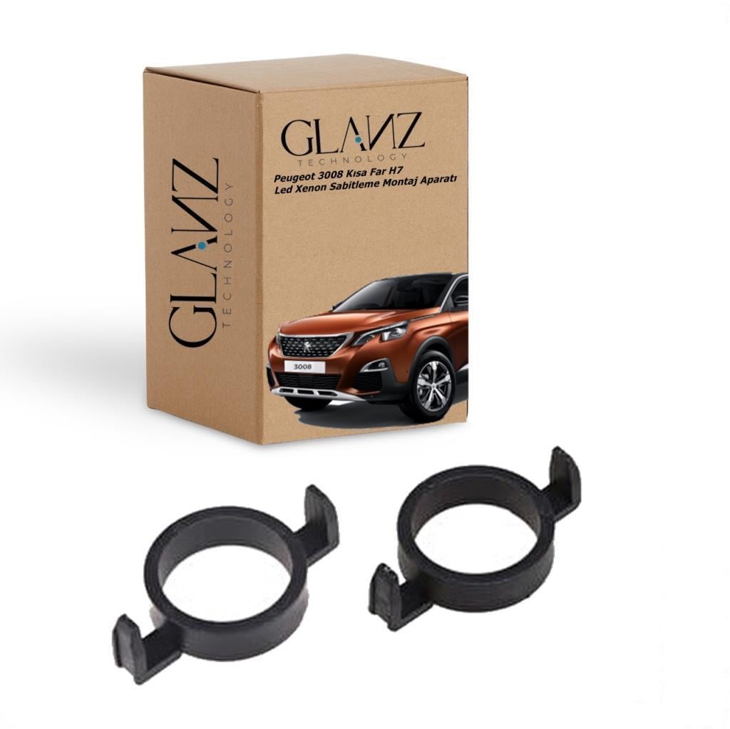 Glanz Peugeot 3008 Led Xenon H7 Bağlantı Sabitleme Montaj Aparatı