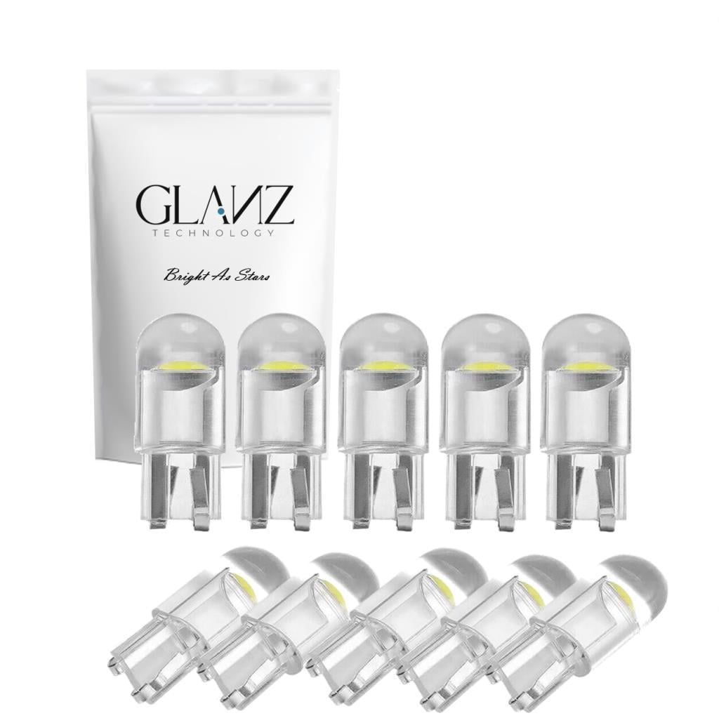 Glanz T10 W5w Turuncu Amber Dipsiz Park Sinyal Ampul Lamba 10Adet