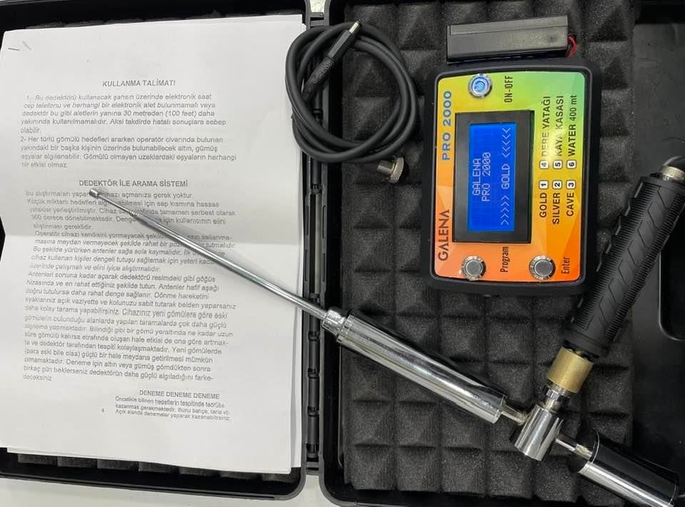 Galena Pro 2000 Alan Tarama Cihazı