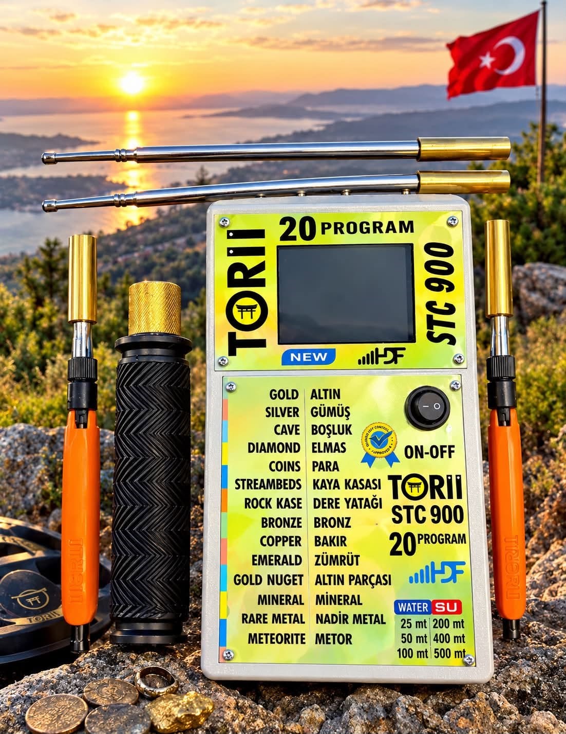 STC 800 Altın Bulucu Dedektör