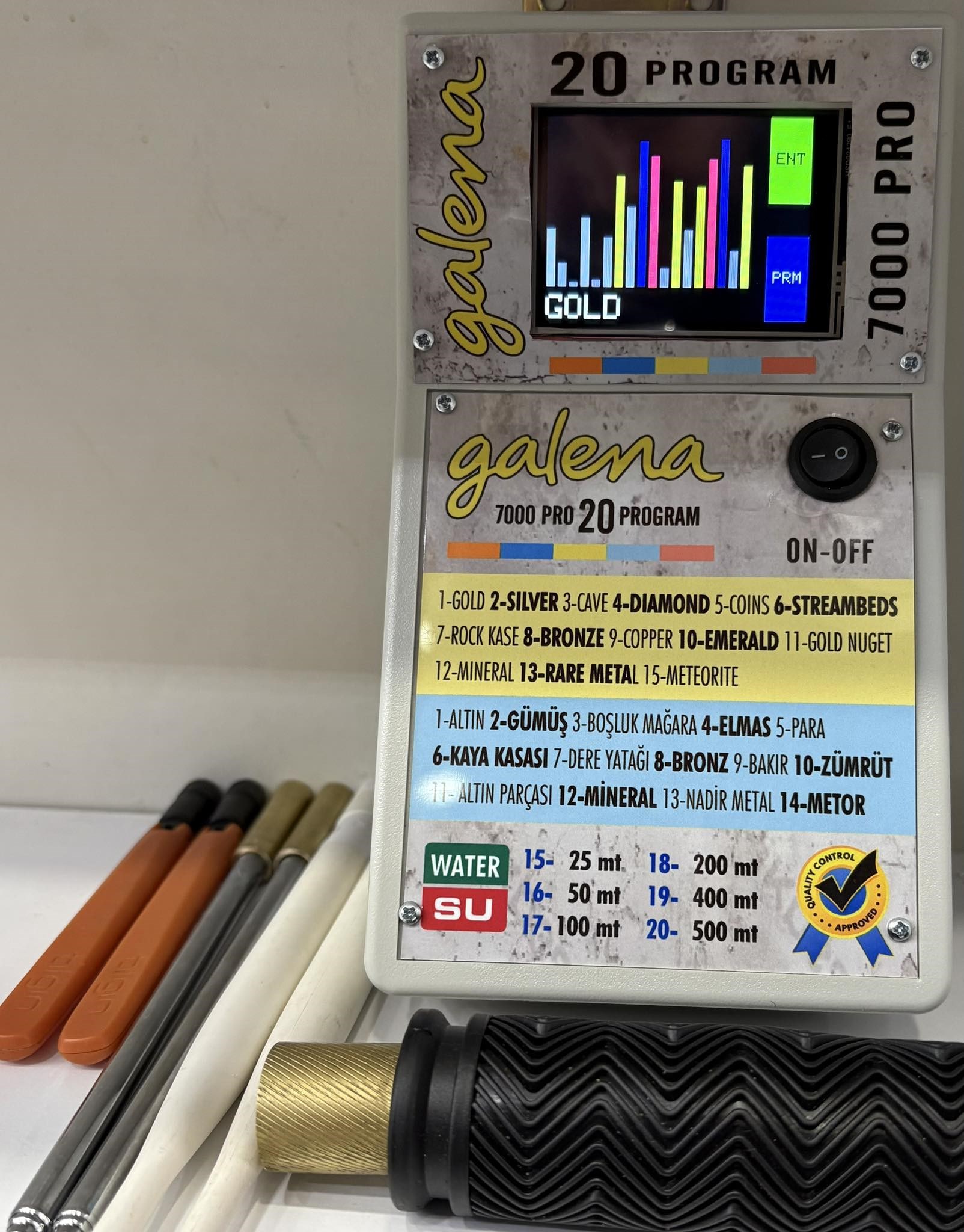 Galena 7000 pro define bulma cihazı