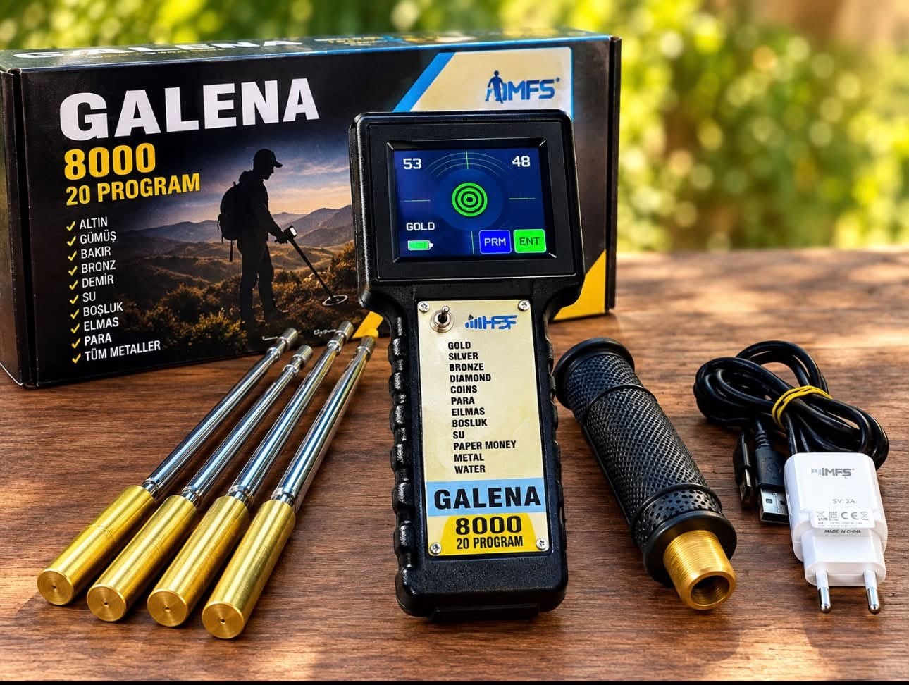 Galena 8000  pro  Define Bulucu Dedektör