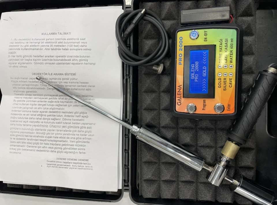 Galena Pro 2000 Alan Tarama Cihazı