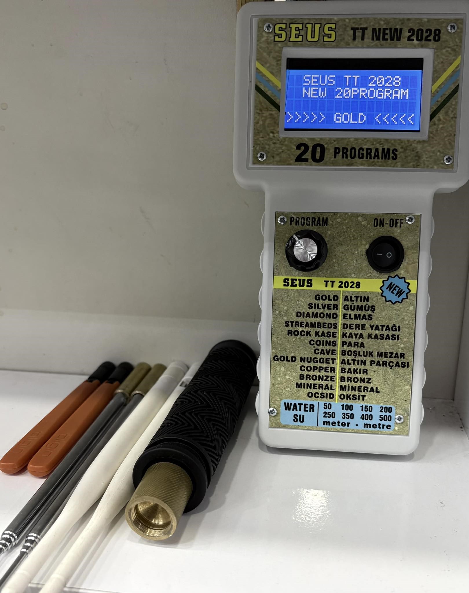 Seus TT 2028 ALTIN BULMA MAKİNASI