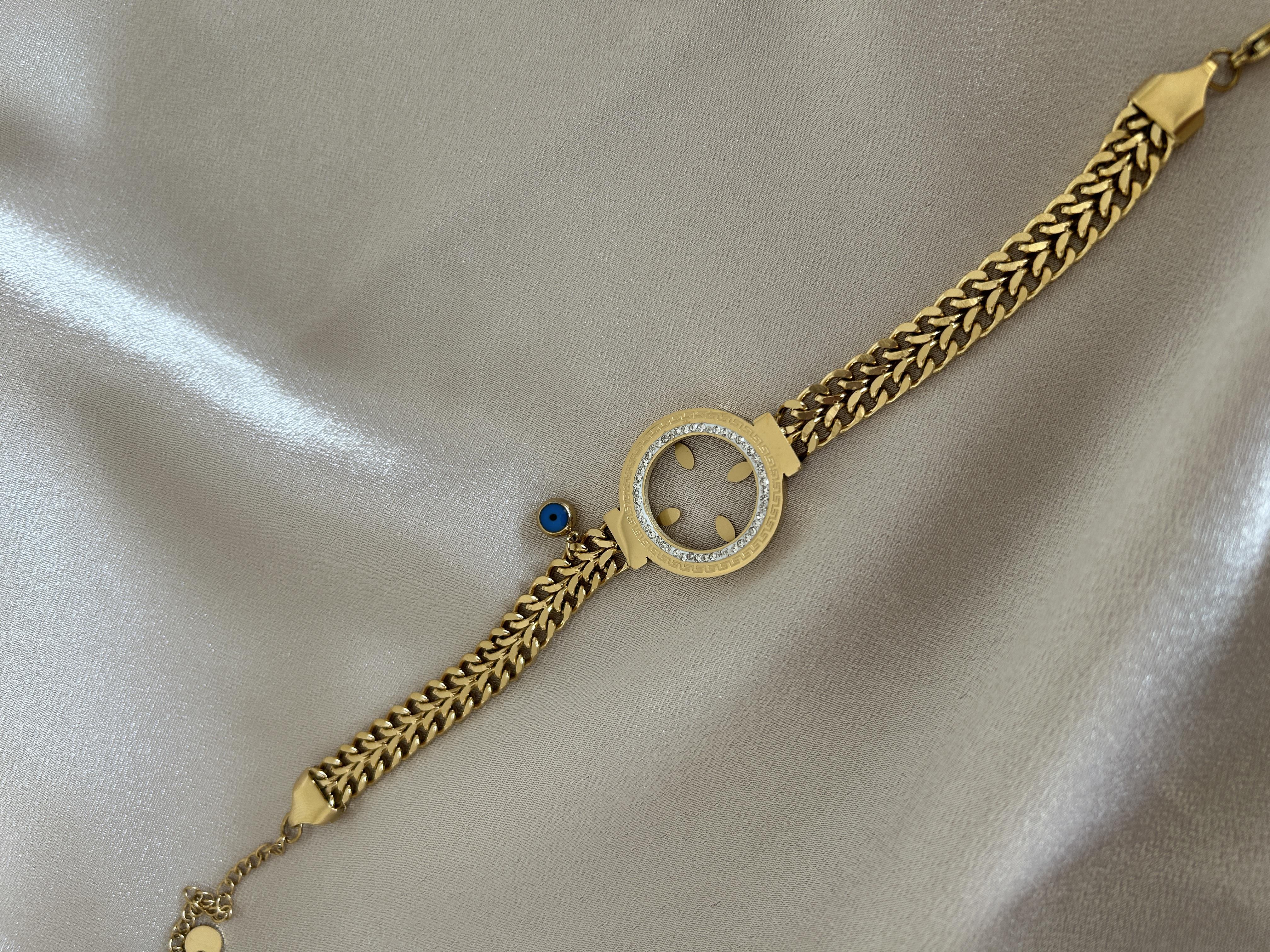 Çeyrek takmalı balık sırtı künye 