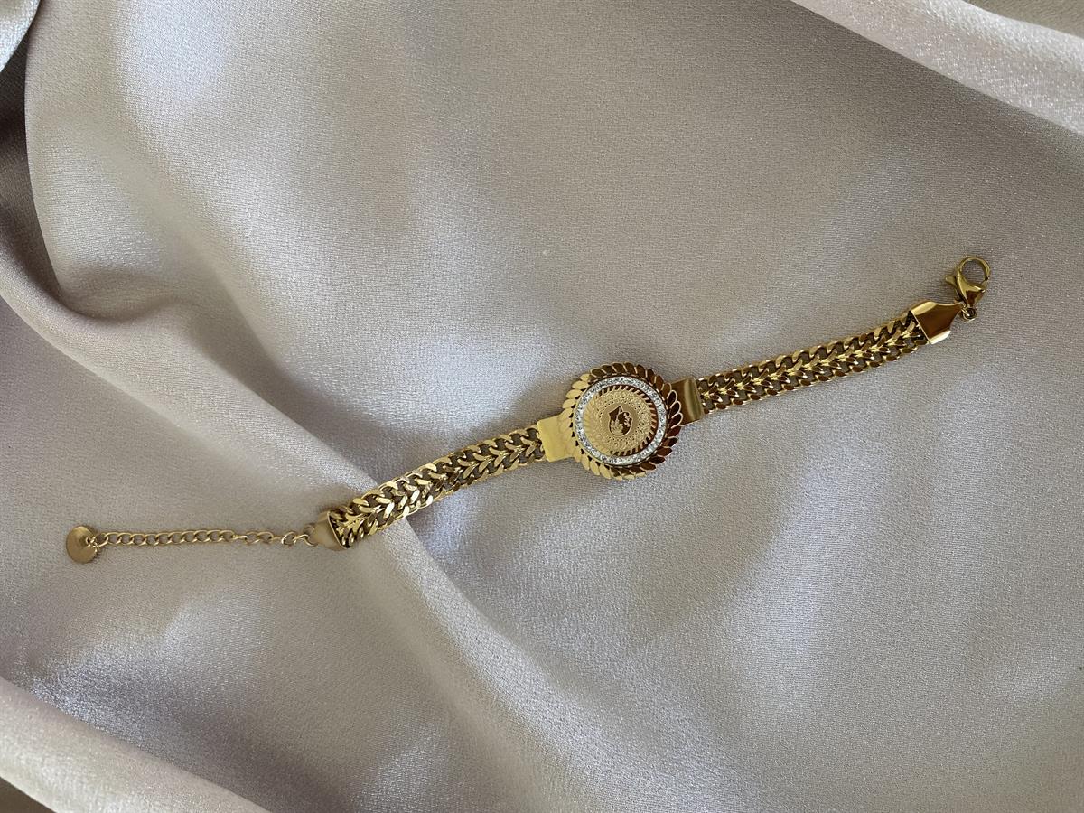 Çeyrekli Balık sırtı model künye 