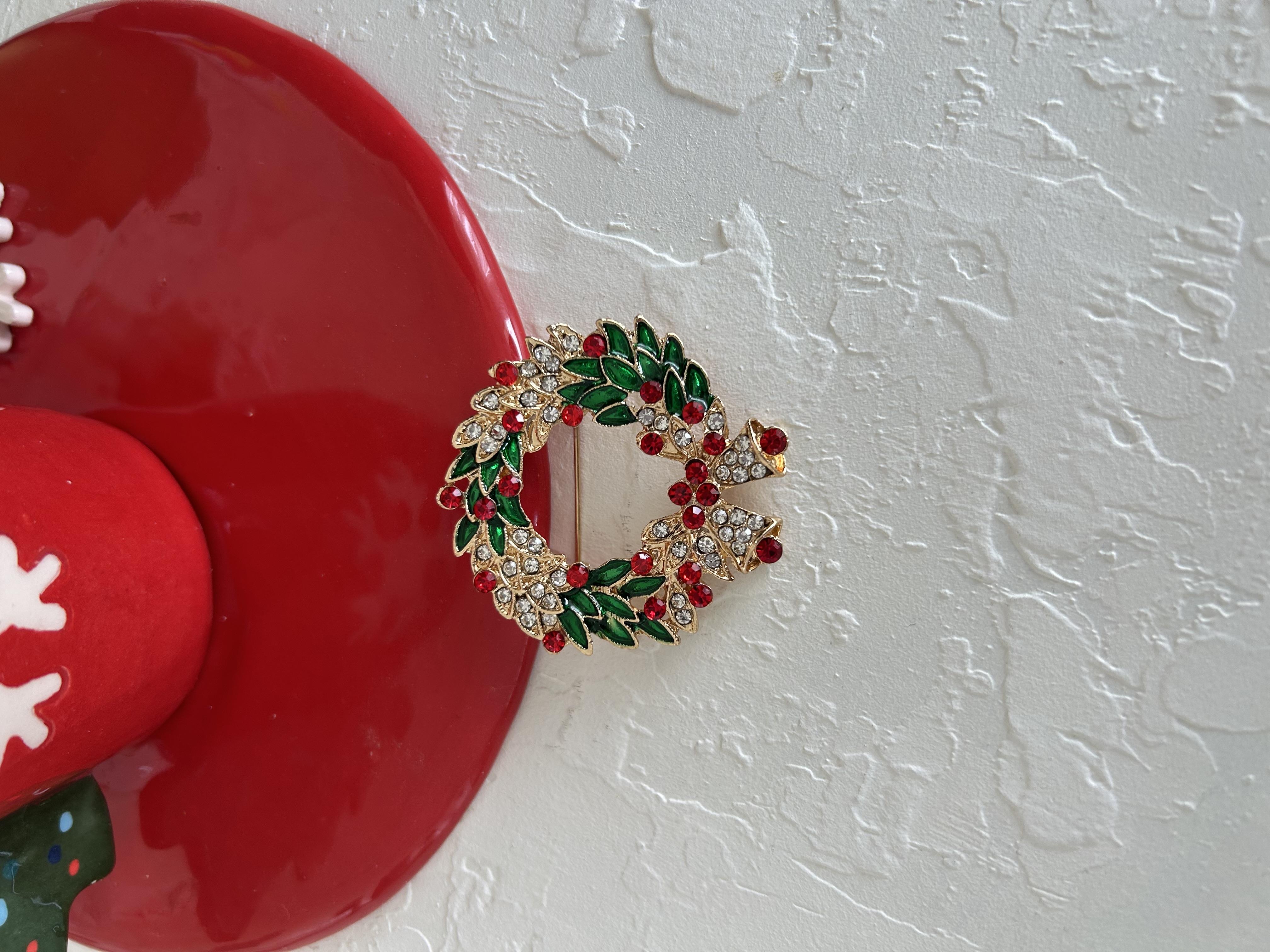 Kapı süsü model taşlı broş 