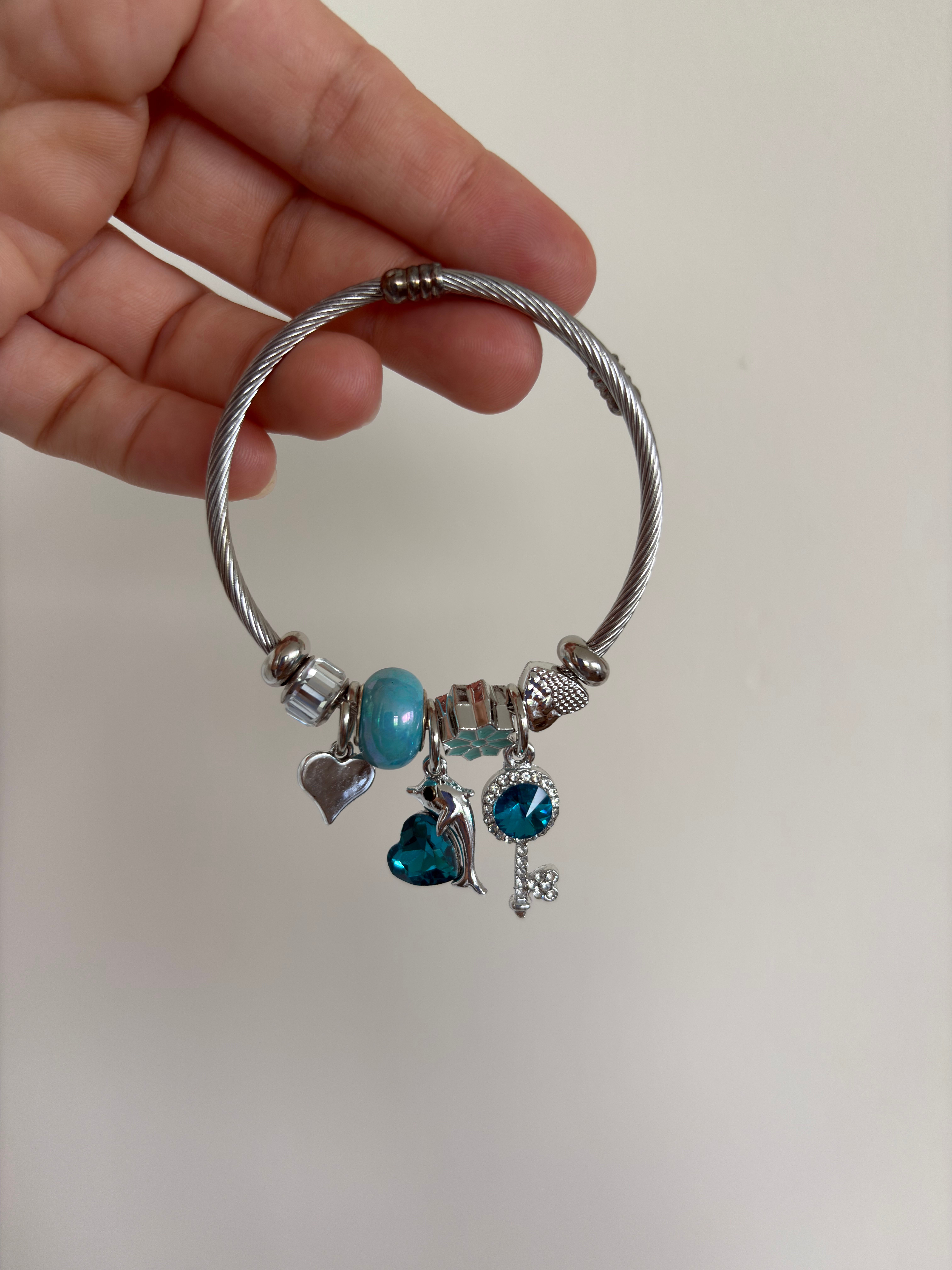 Mavi Balık model Çelik Pandora 