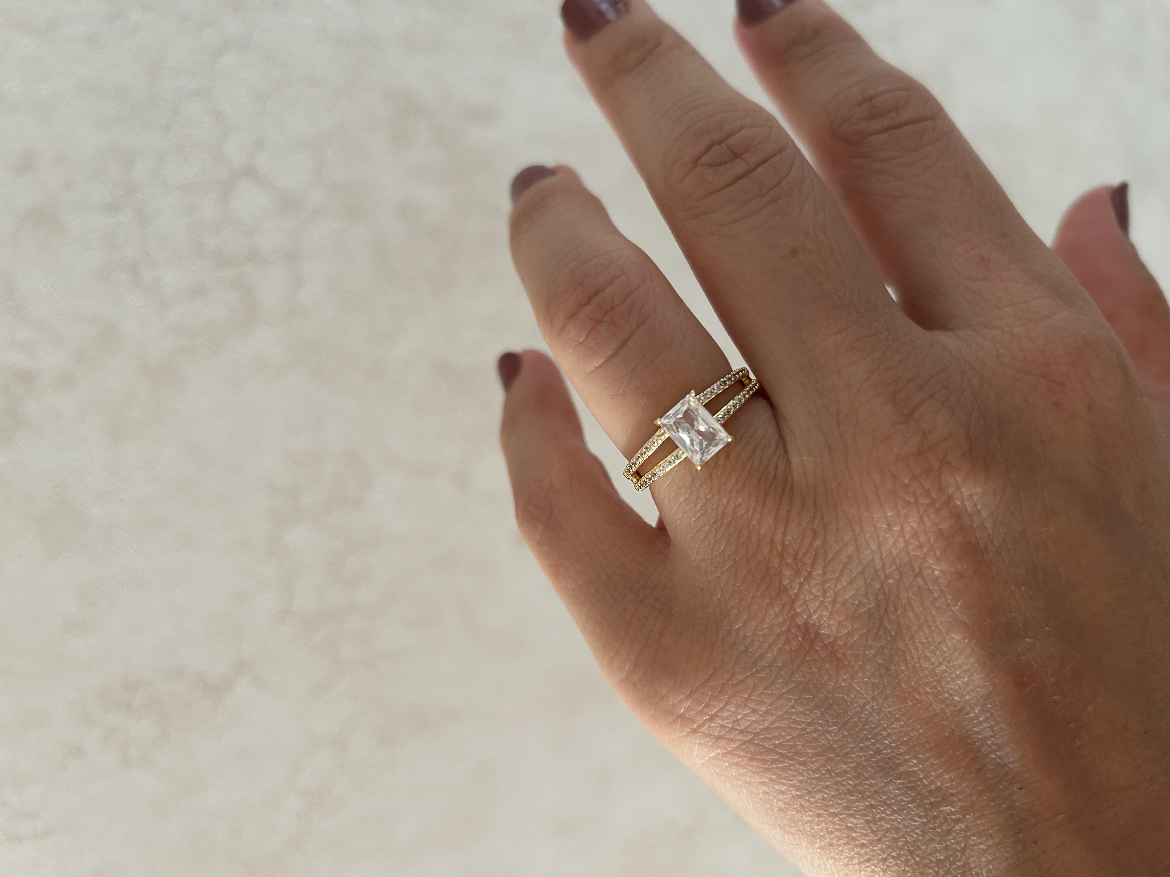 Özel seri 14K Tektaş kuyumcu model