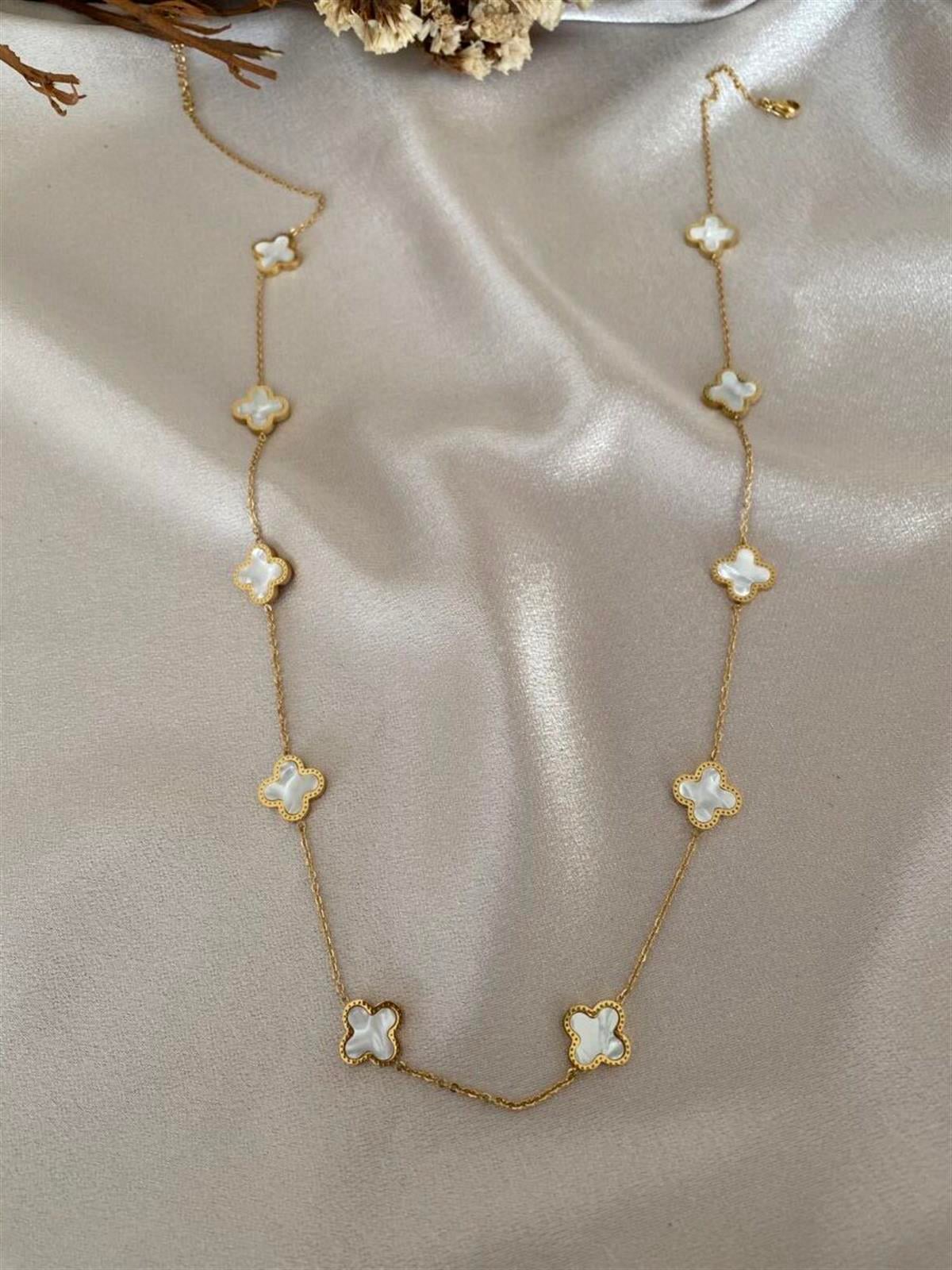 Van Cleef Beyaz kolye