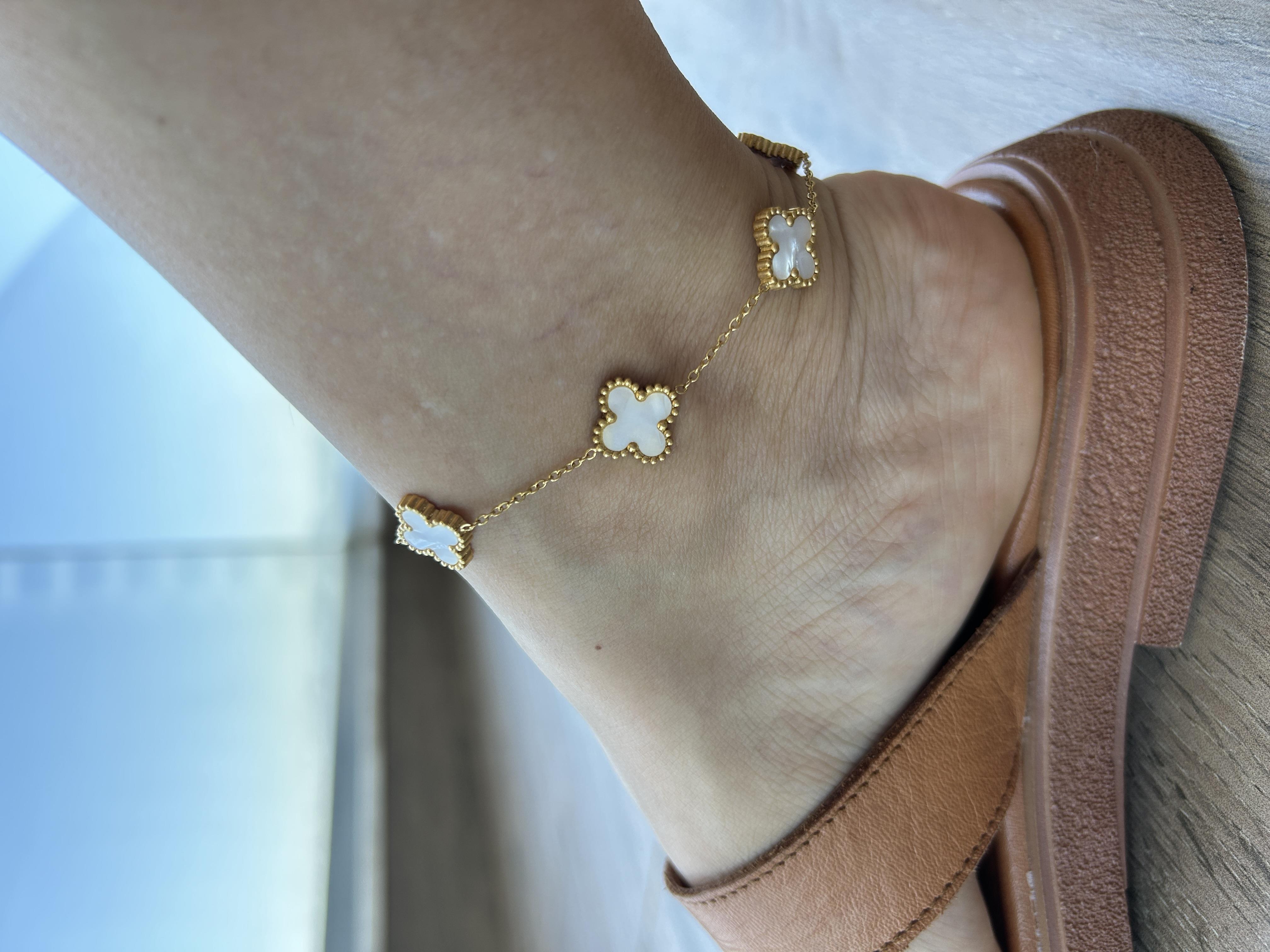 Van cleef Sedef Çelik halhal 