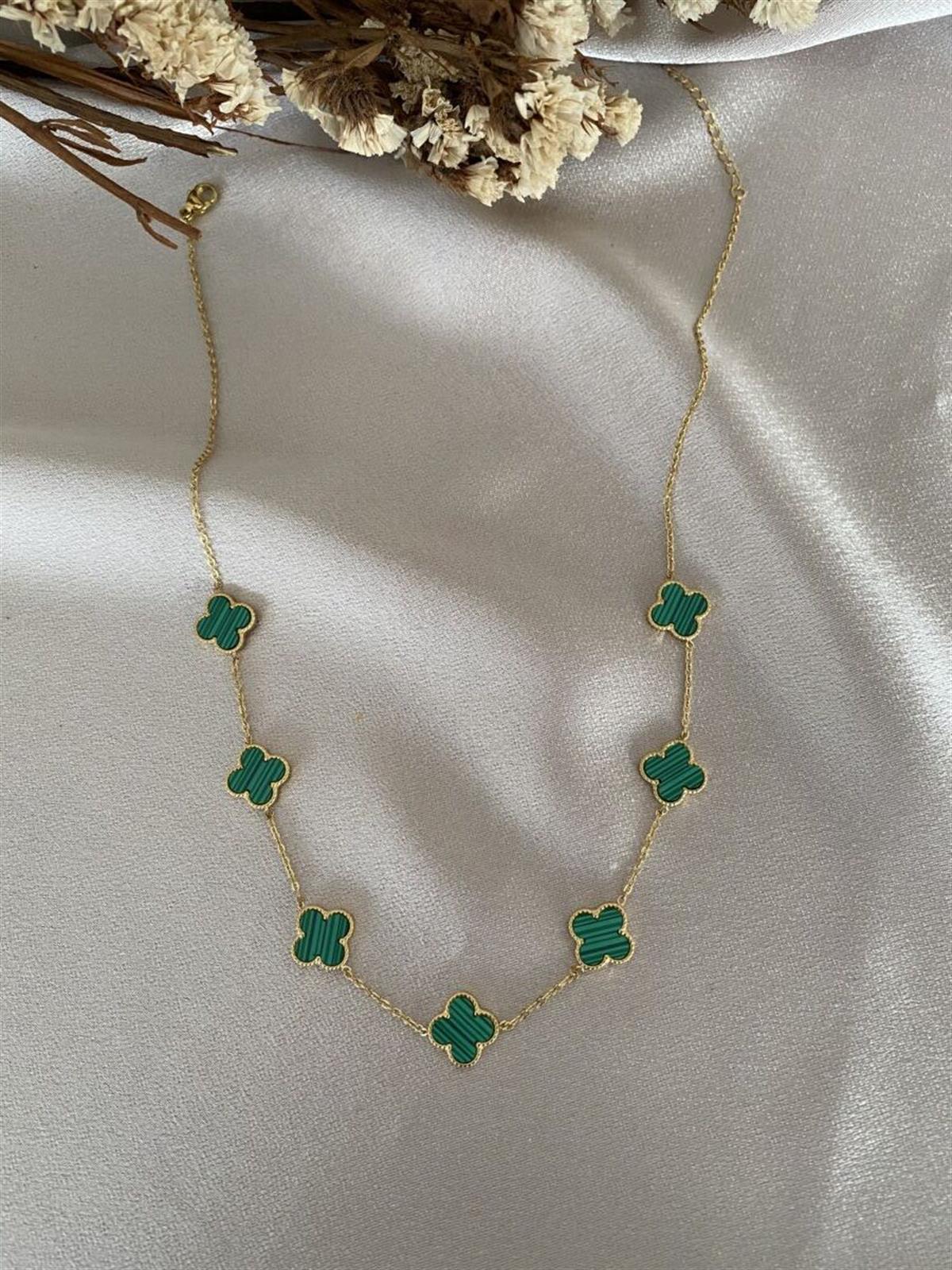 Van Cleef Yeşil kolye