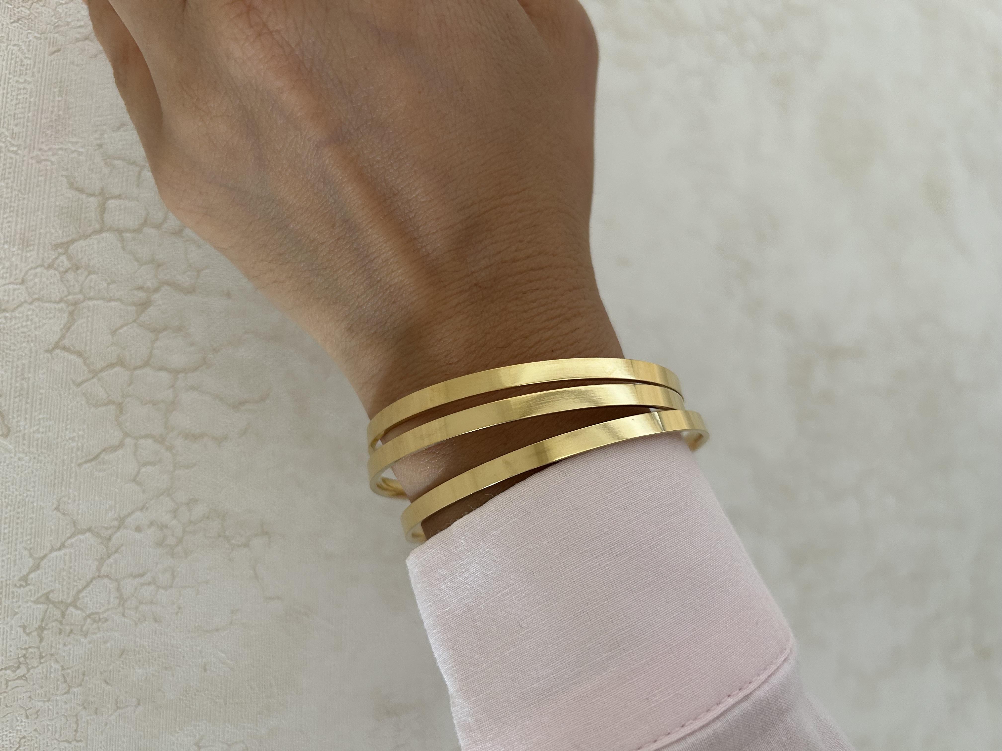 Ajda kalın model bilezik bebe boy