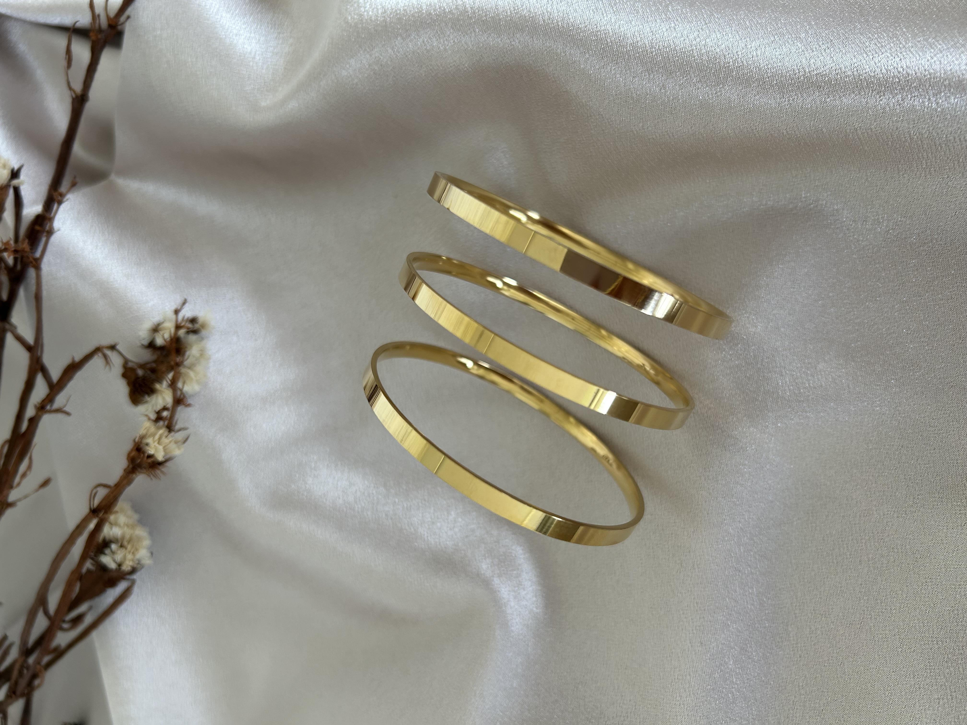 Ajda kalın model bilezik orta boy