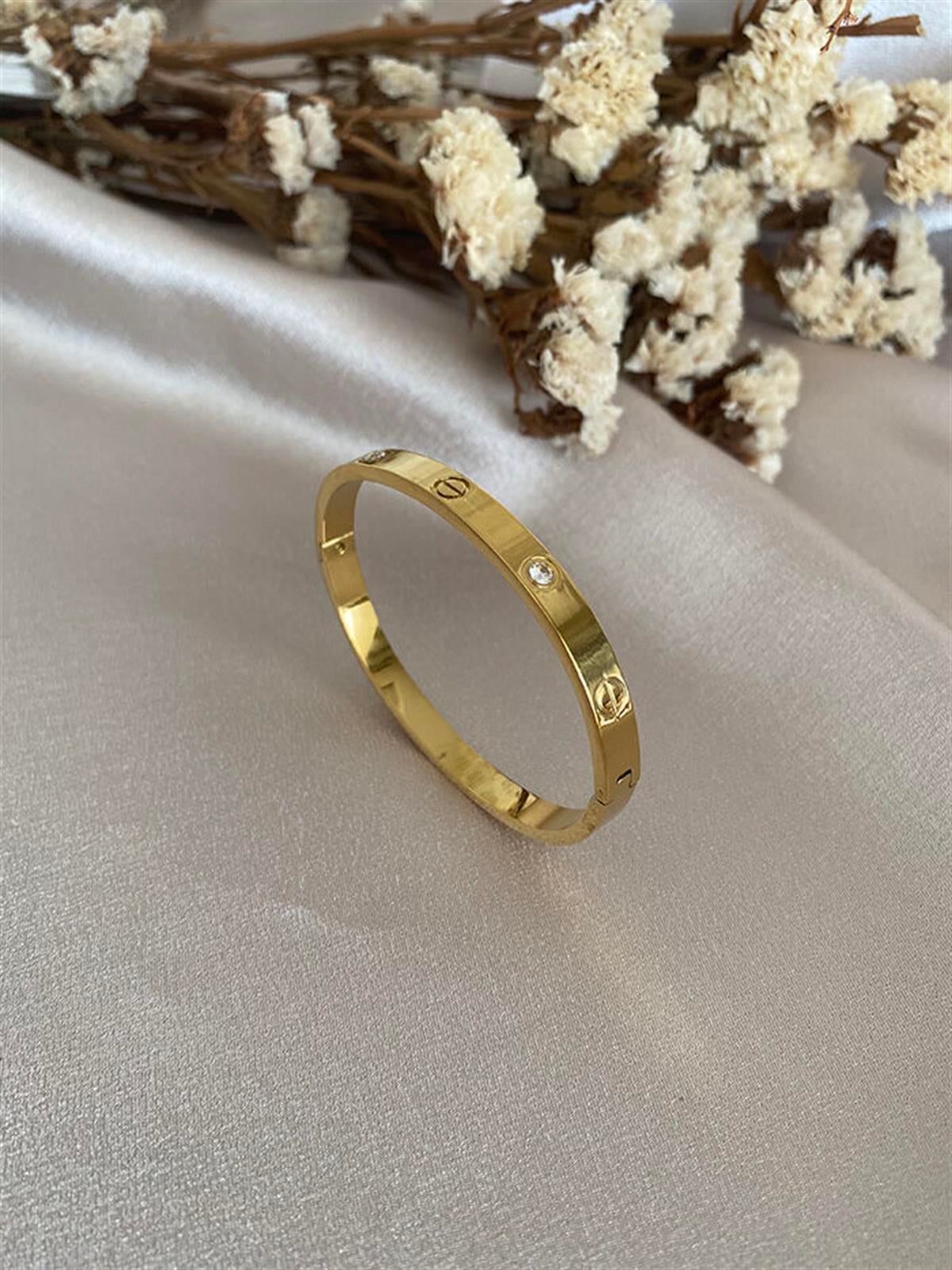 Cartier Kelepçe Taşlı