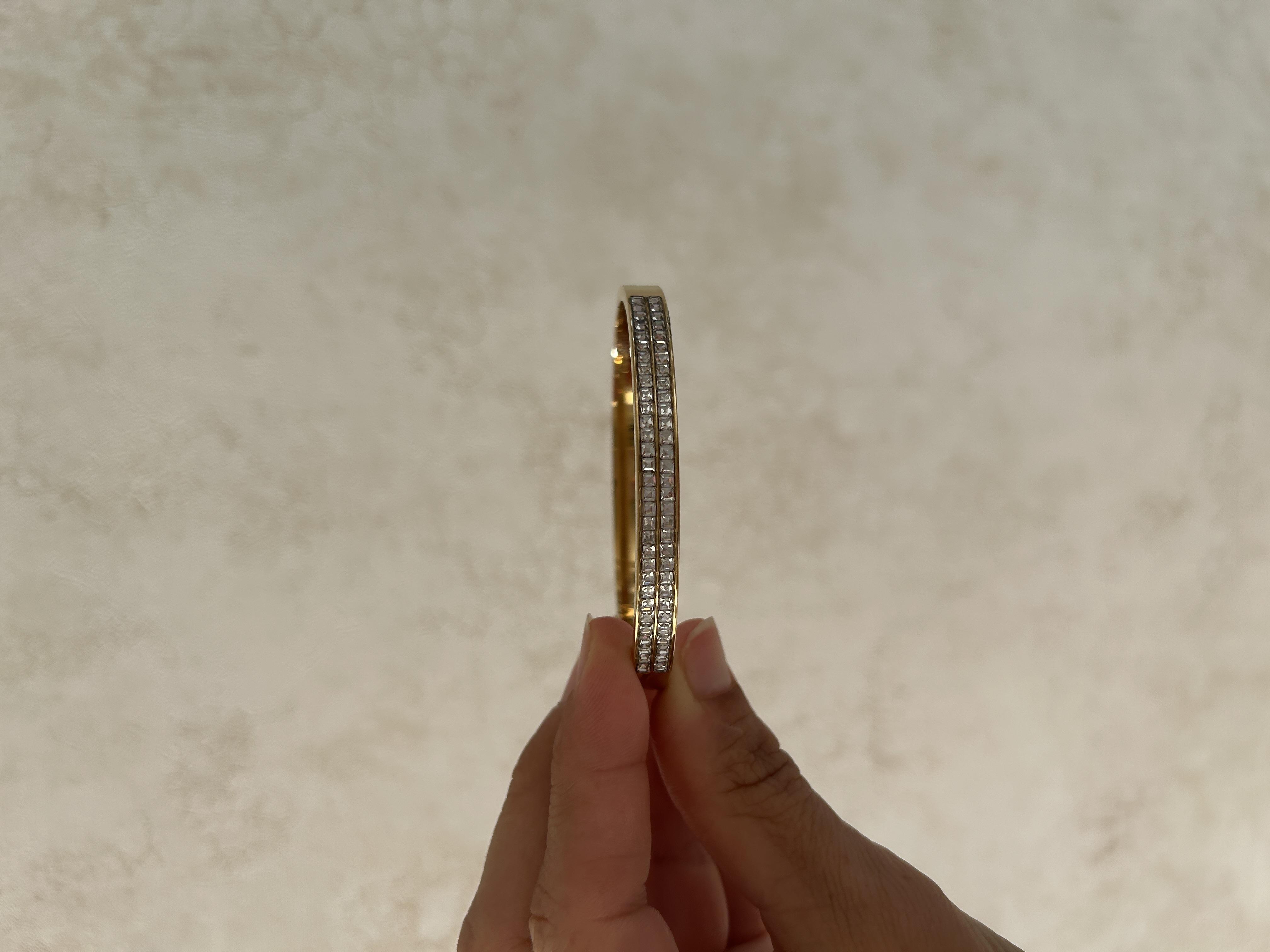 Çift sıra taşlı model kelepçe 