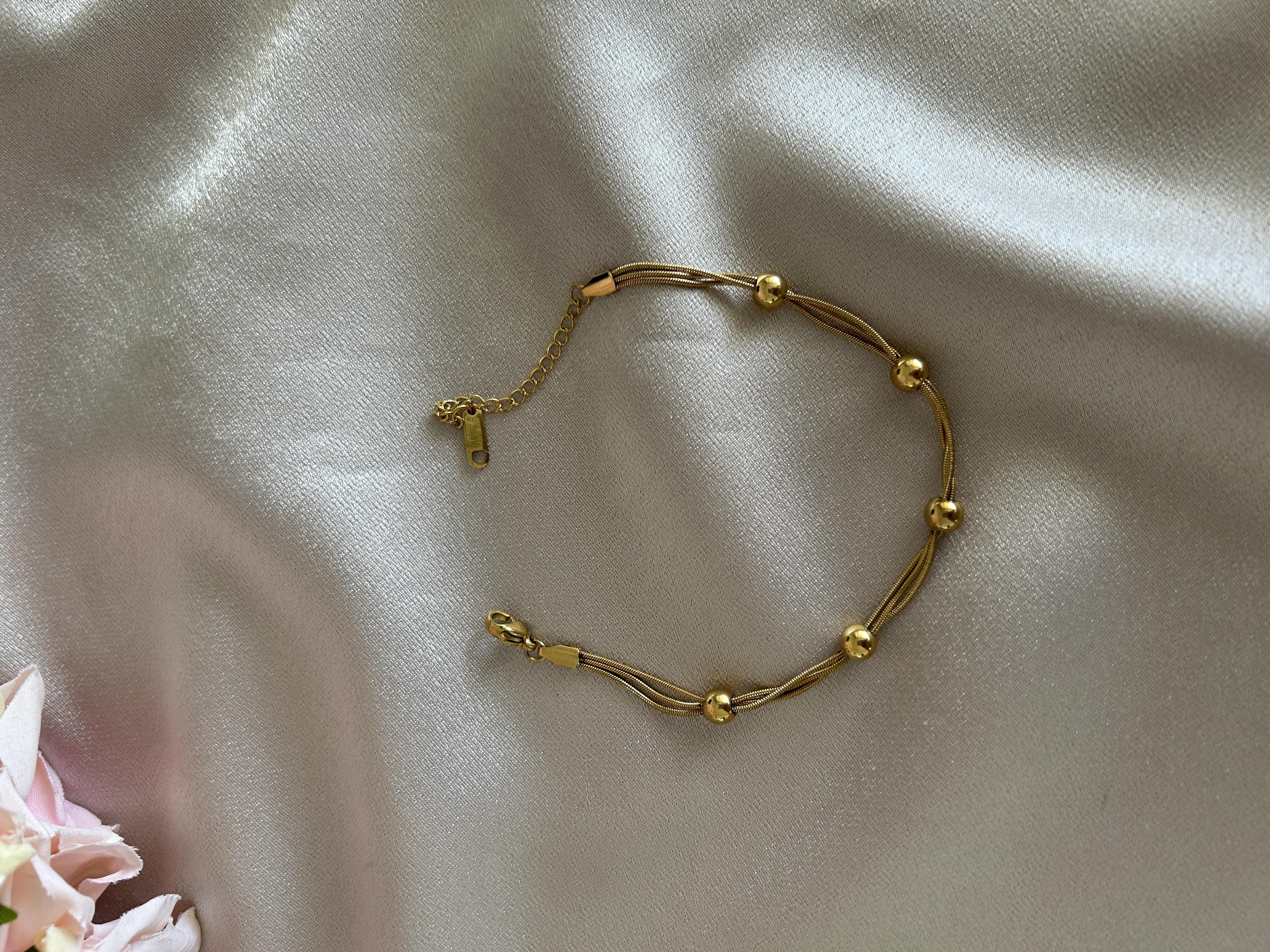 Dorikalı gold çelik künye 